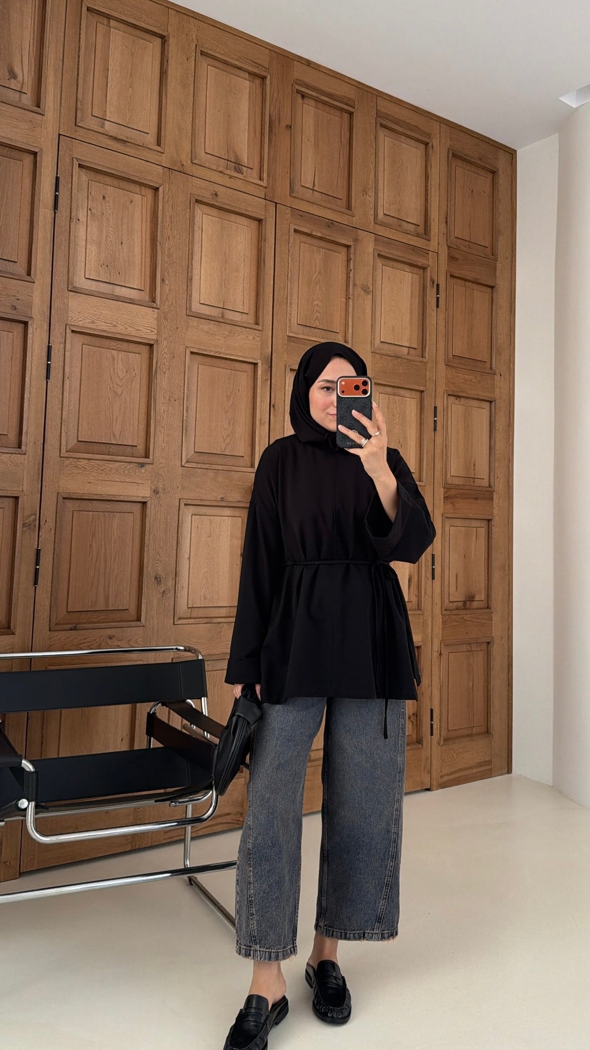 Premium Oversize Basic  Sweat Siyah