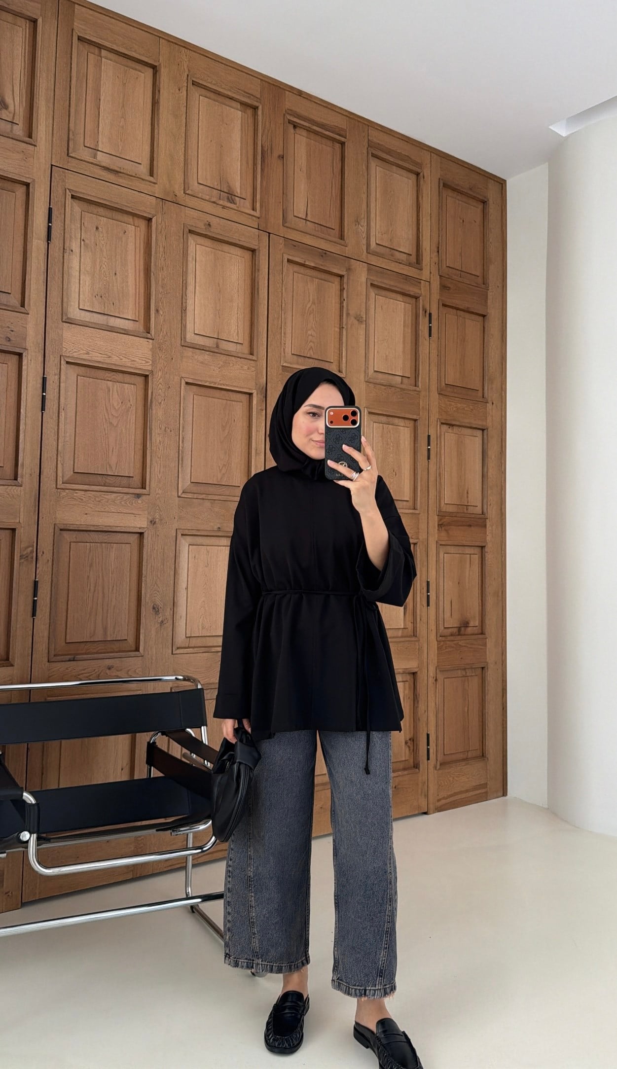 Premium Oversize Basic  Sweat Siyah