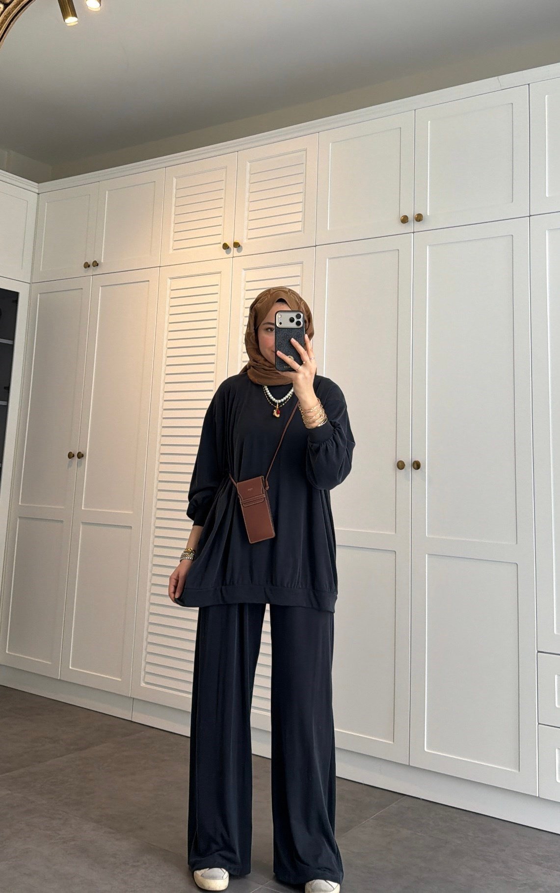 Premium Oversize Oysh Takım Antrasit
