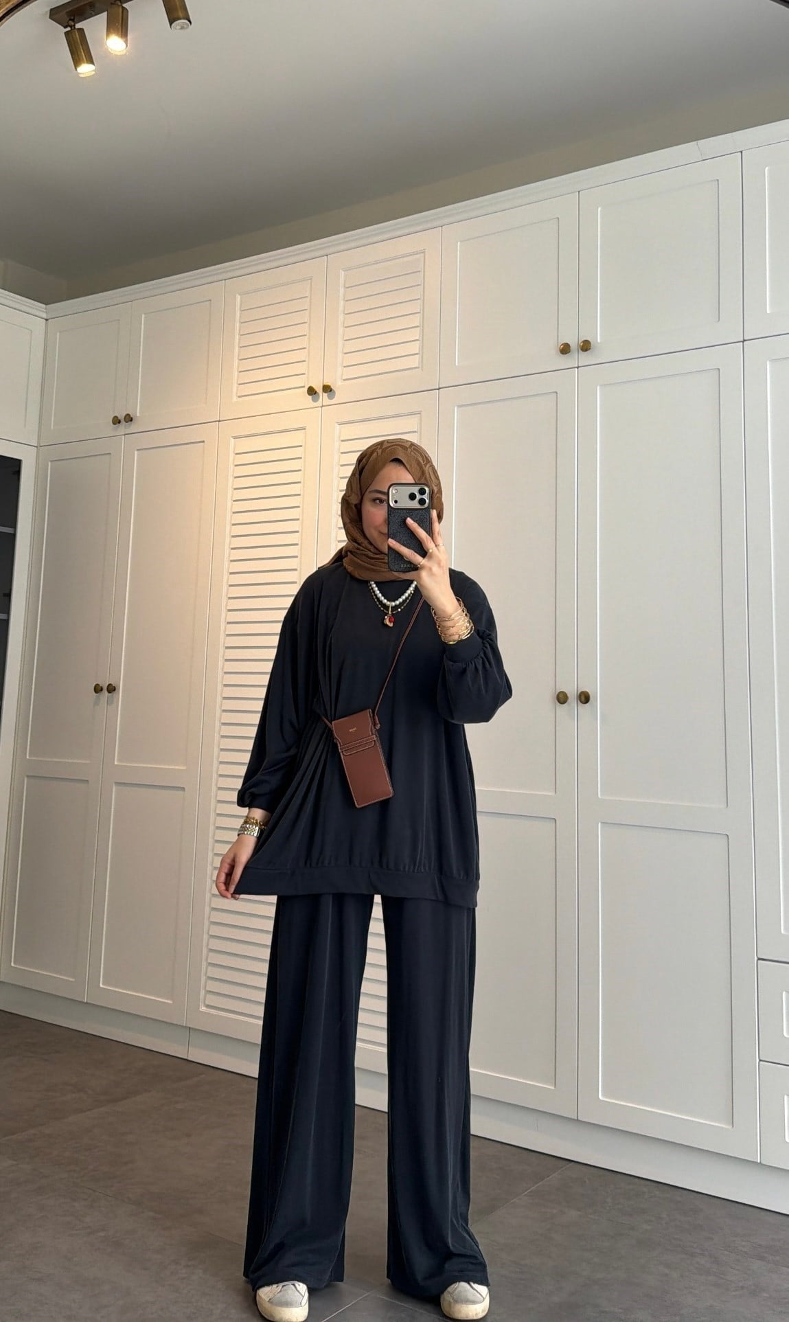 Premium Oversize Oysh Takım Antrasit