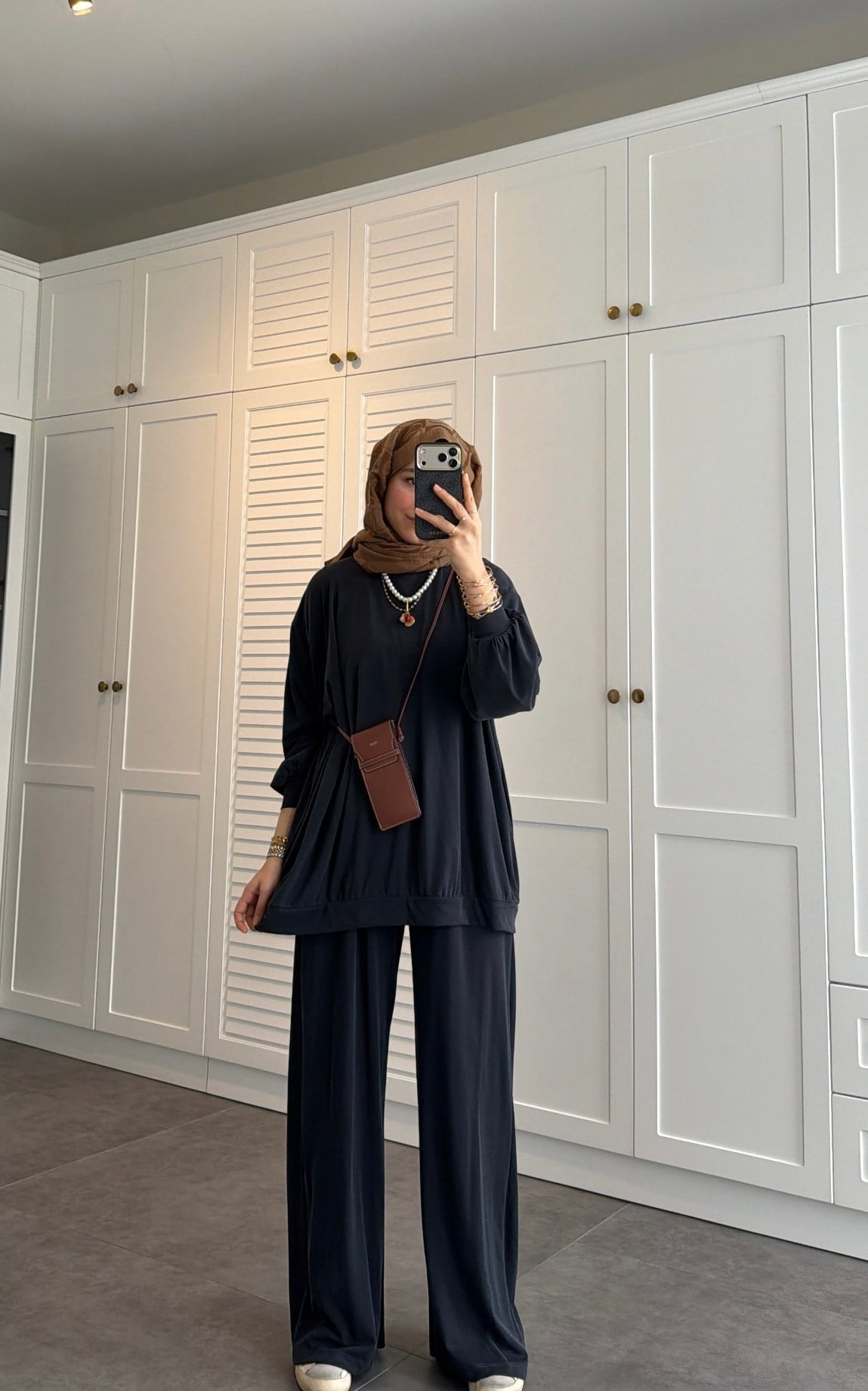 Premium Oversize Oysh Takım Antrasit