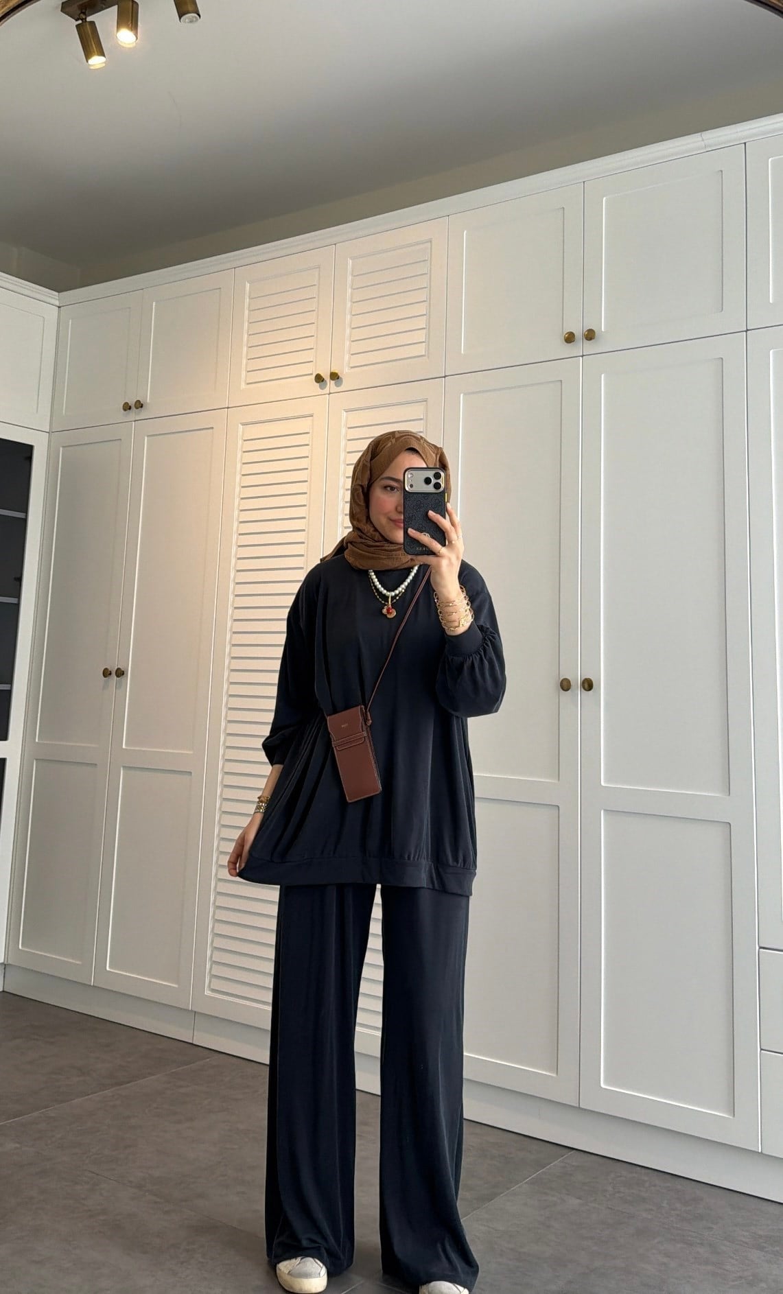 Premium Oversize Oysh Takım Antrasit