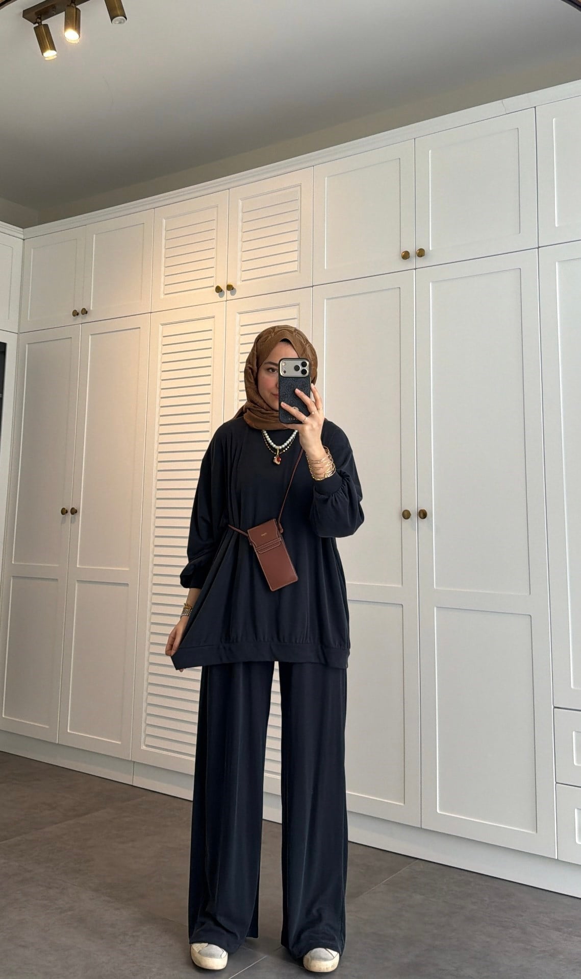 Premium Oversize Oysh Takım Antrasit