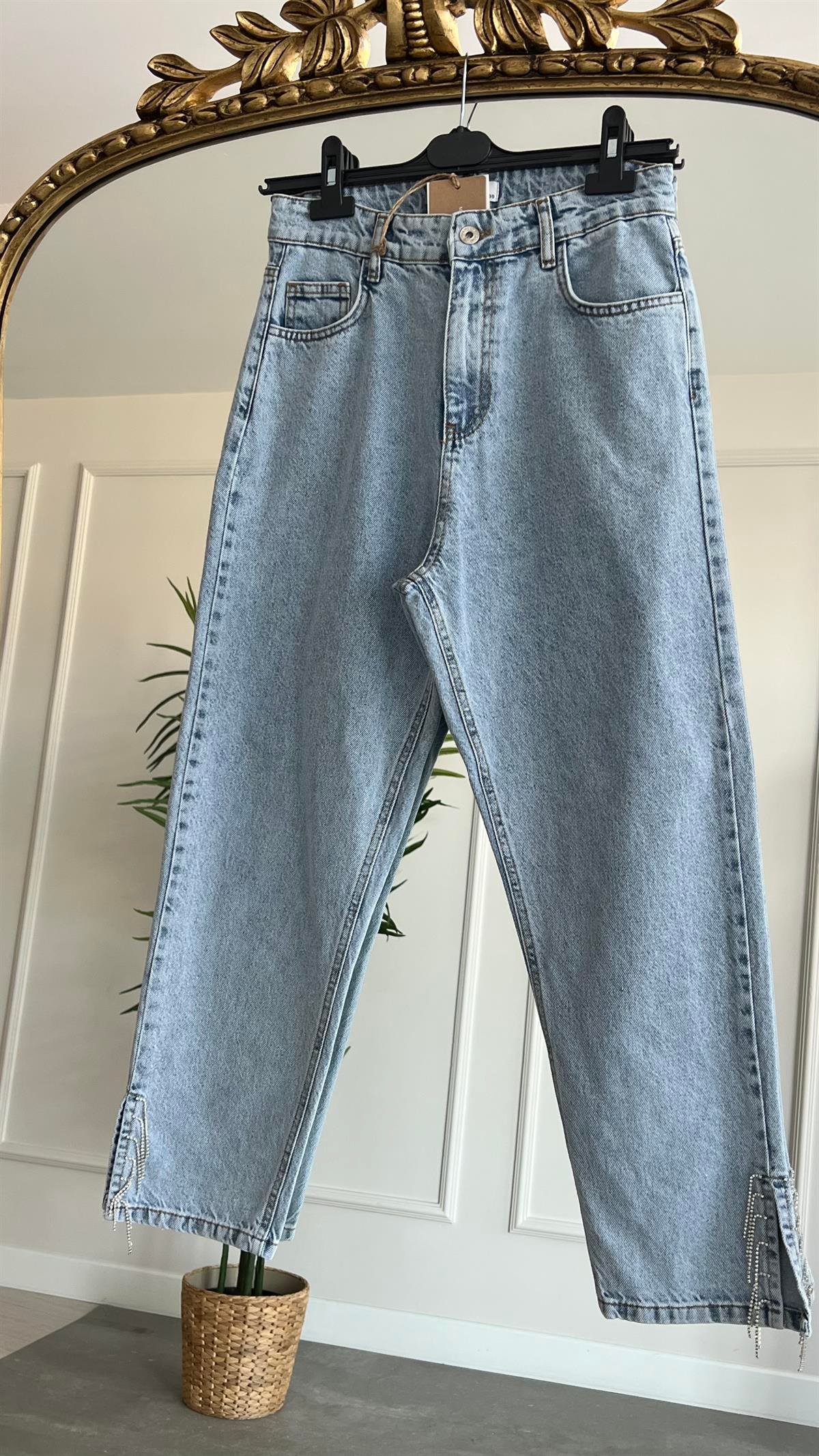 Püskül Detaylı Premium Jean 