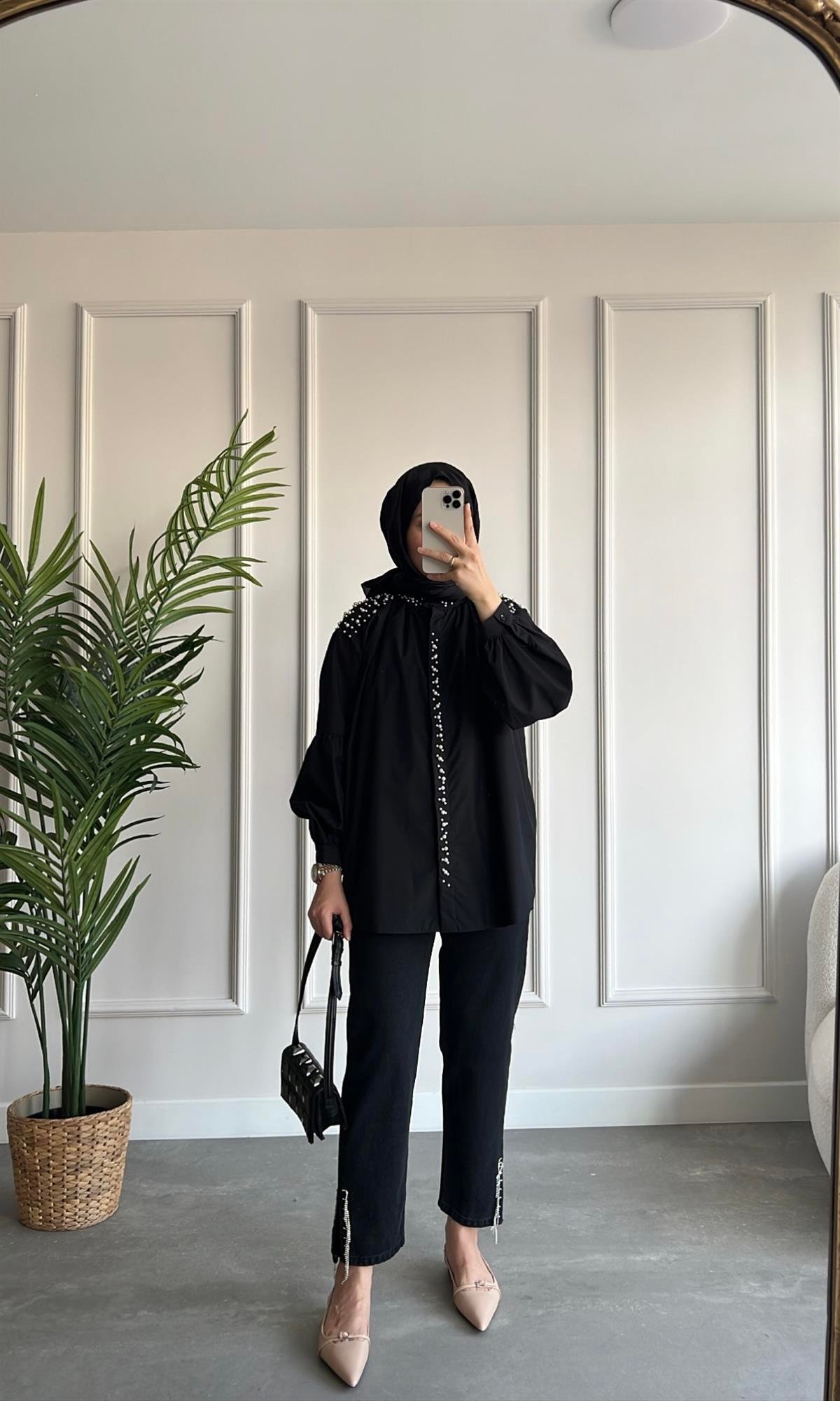 Püskül Detaylı Premium Jean 