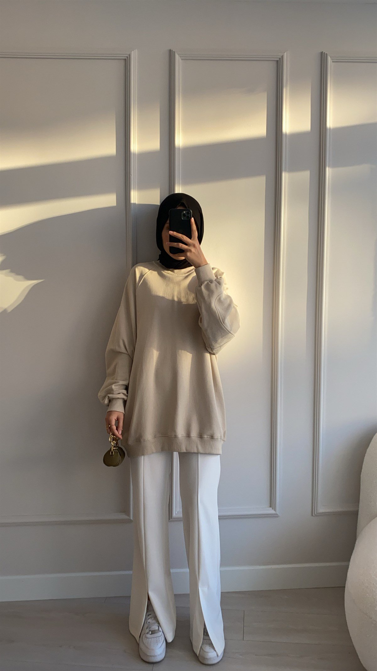 Reglan Kol Taş Sweatshirt