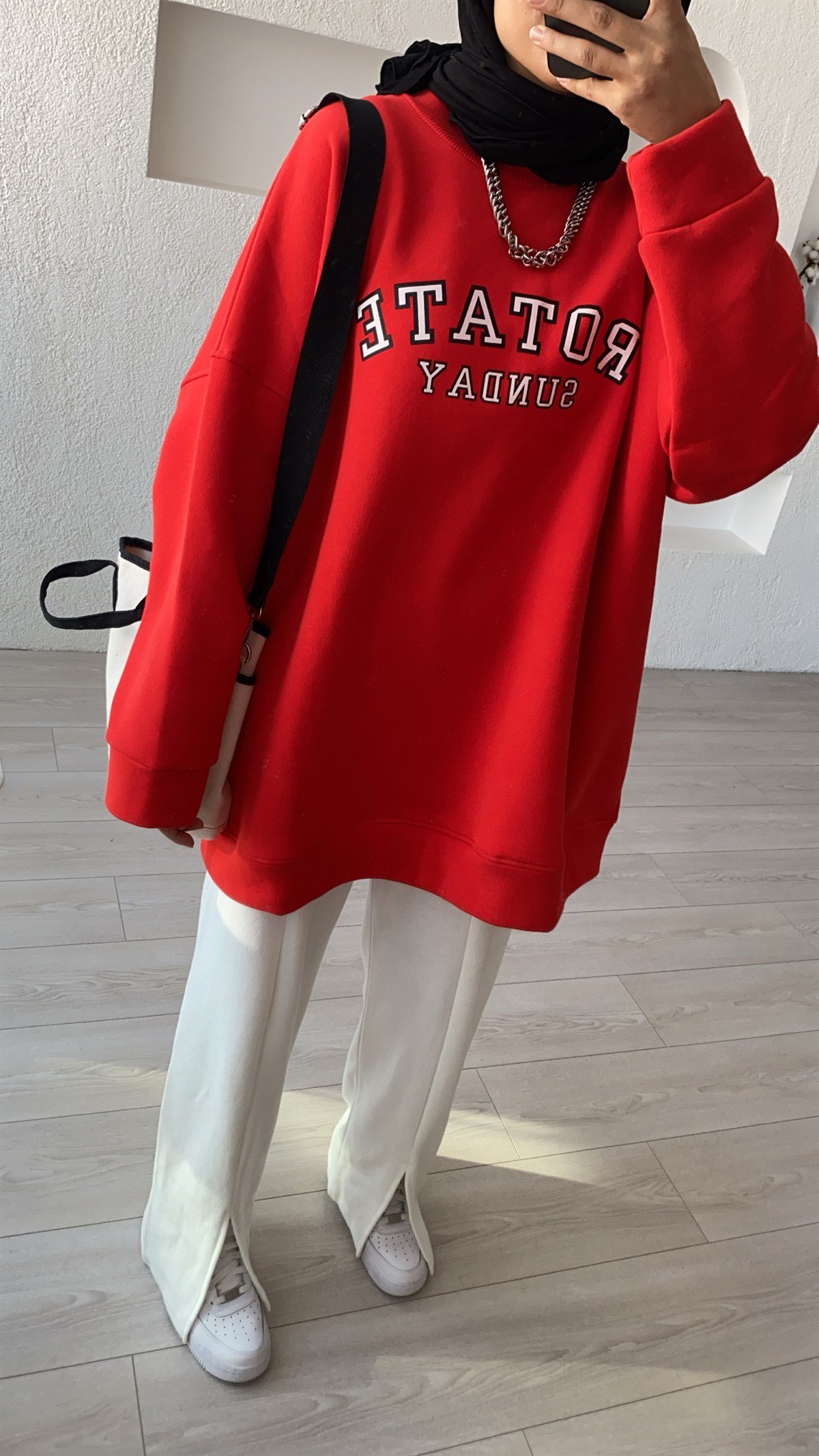 Rotate Şardonlu Sweat