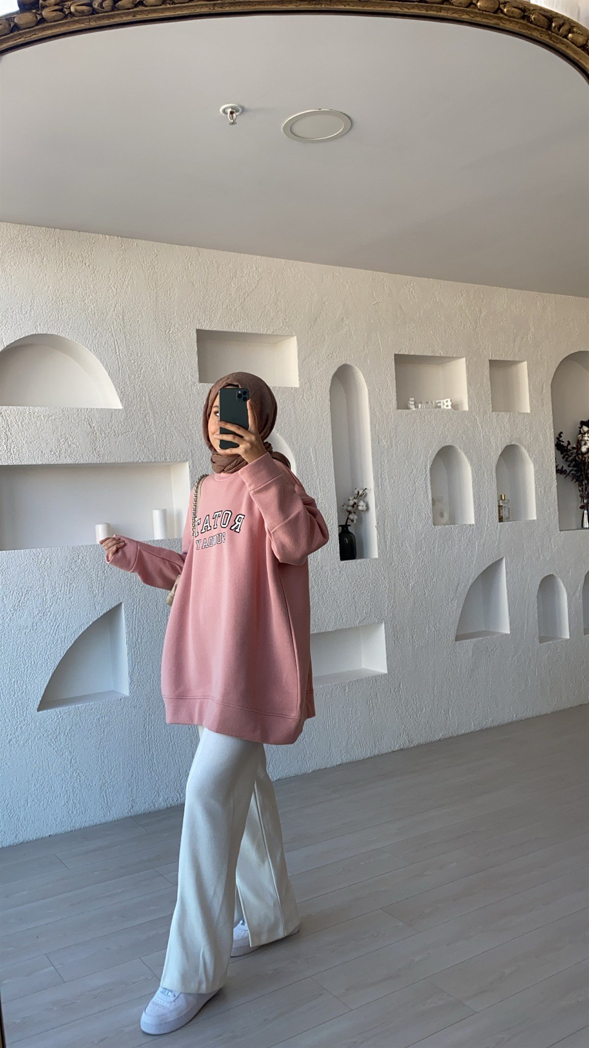 Rotate Şardonlu Sweat