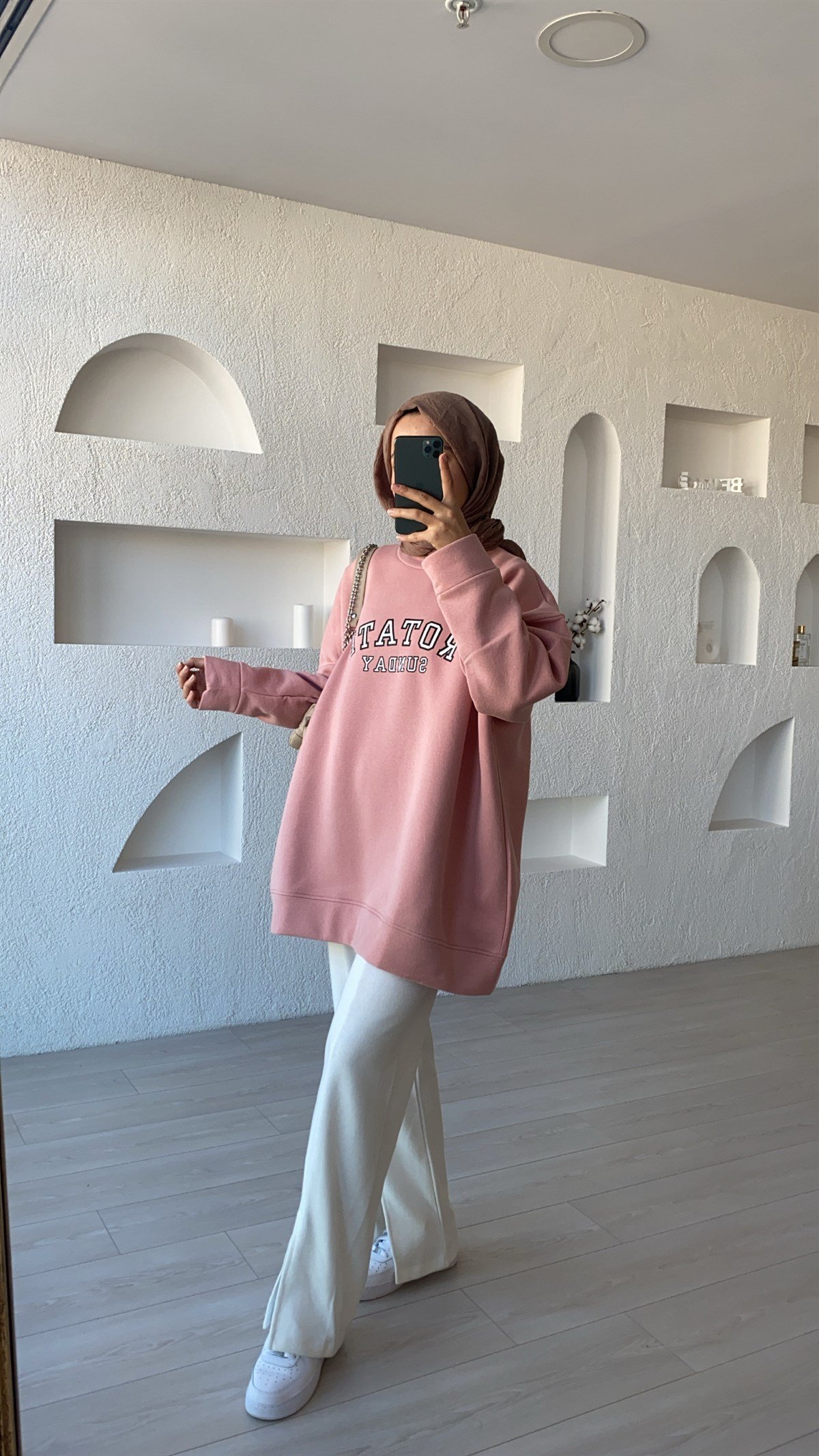 Rotate Şardonlu Sweat