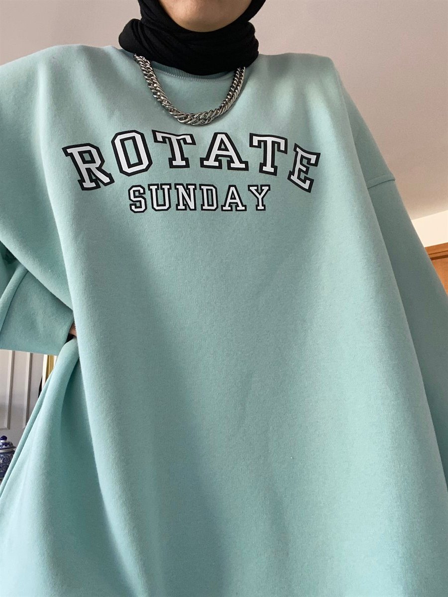 Rotate Şardonlu Sweat