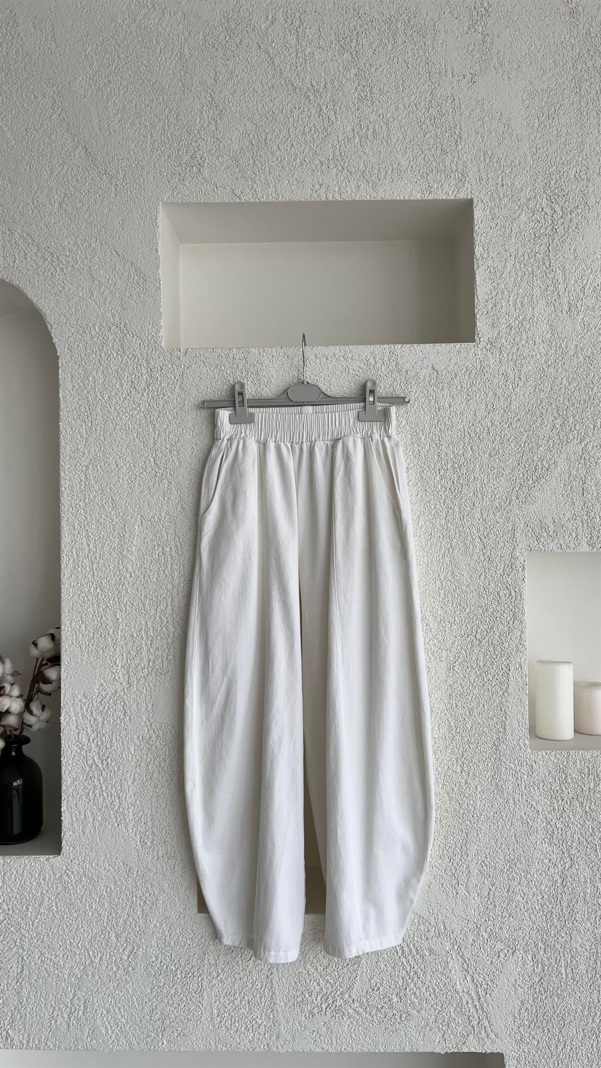 Şalvar Gabardin Pantolon 