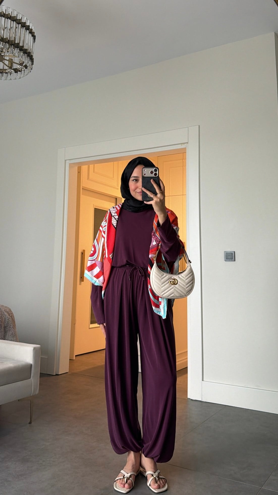 Şalvarlı Oysh Takım Burgonya