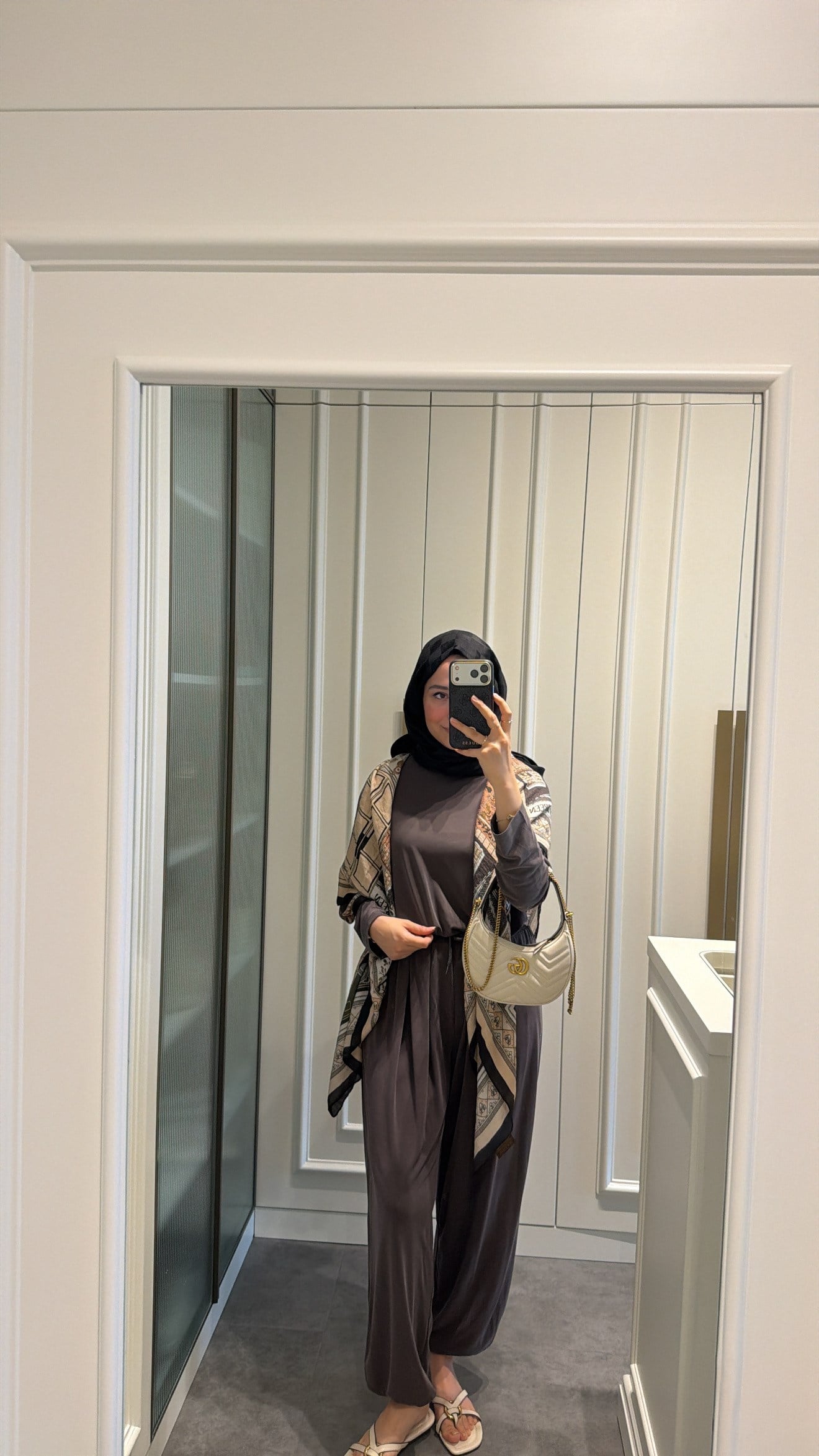 Şalvarlı Oysh Takım Kahve