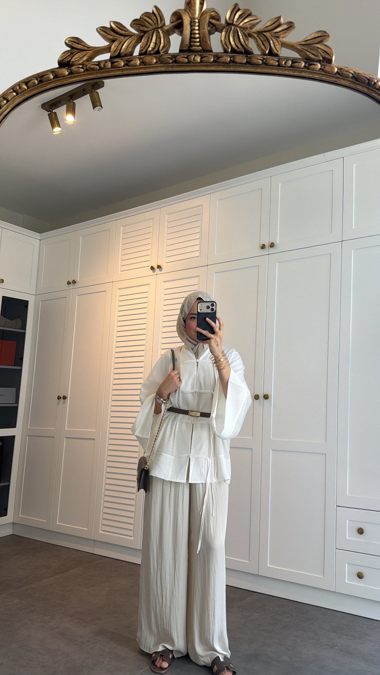 Sedef Tül Premium Kimono  Beyaz