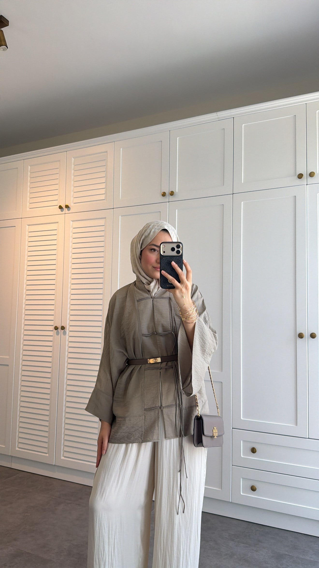 Sedef Tül Premium Kimono  Çağla