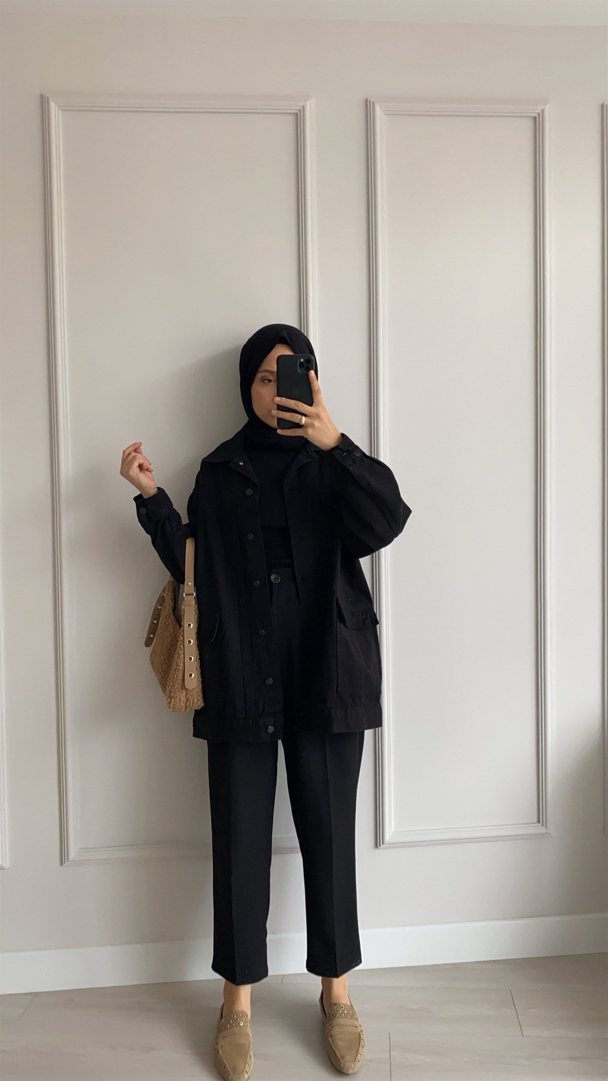 Siyah Denim Ceket