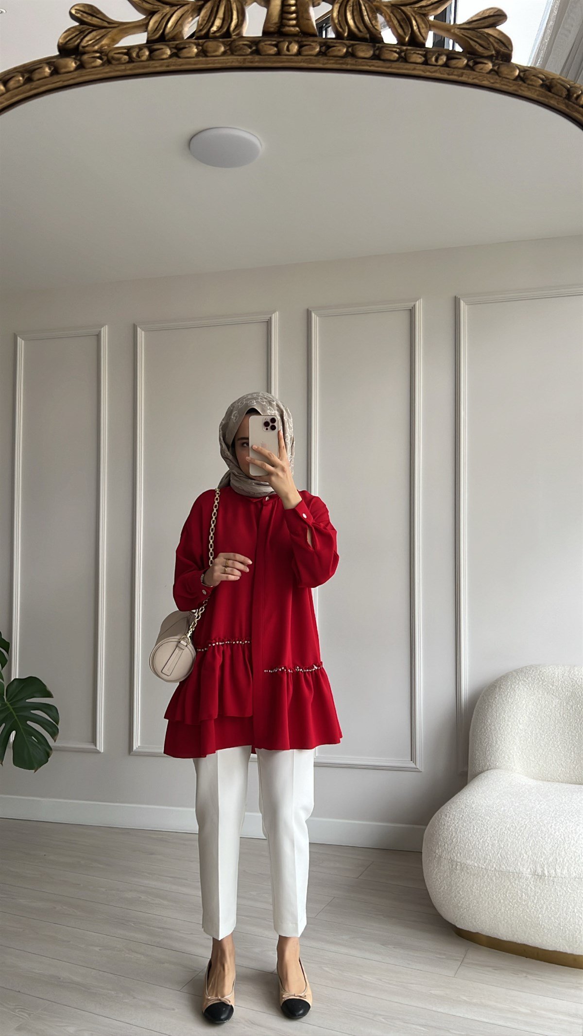 Taş Detaylı Gömlek