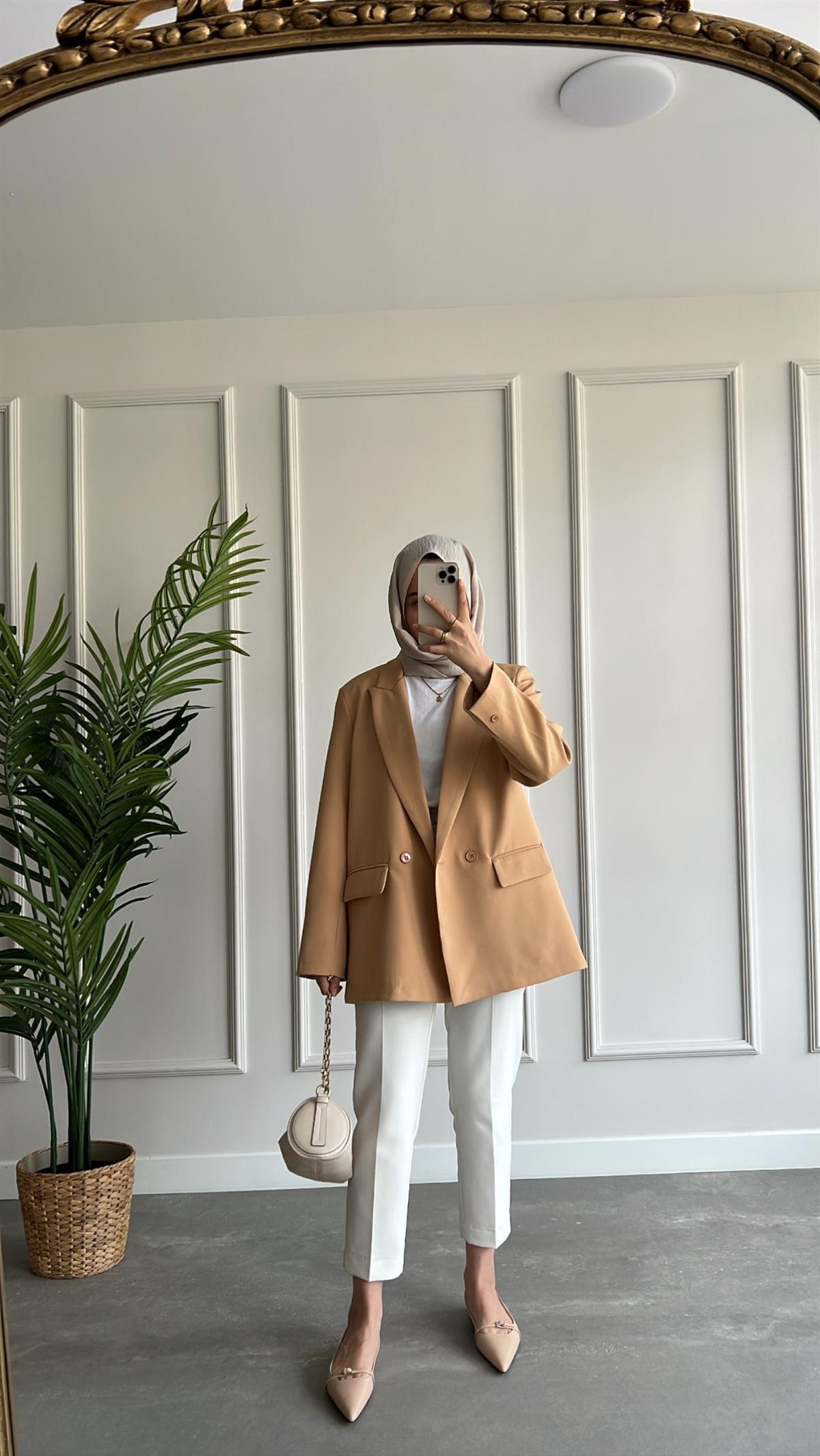 Tek Düğmeli Blazer Ceket 