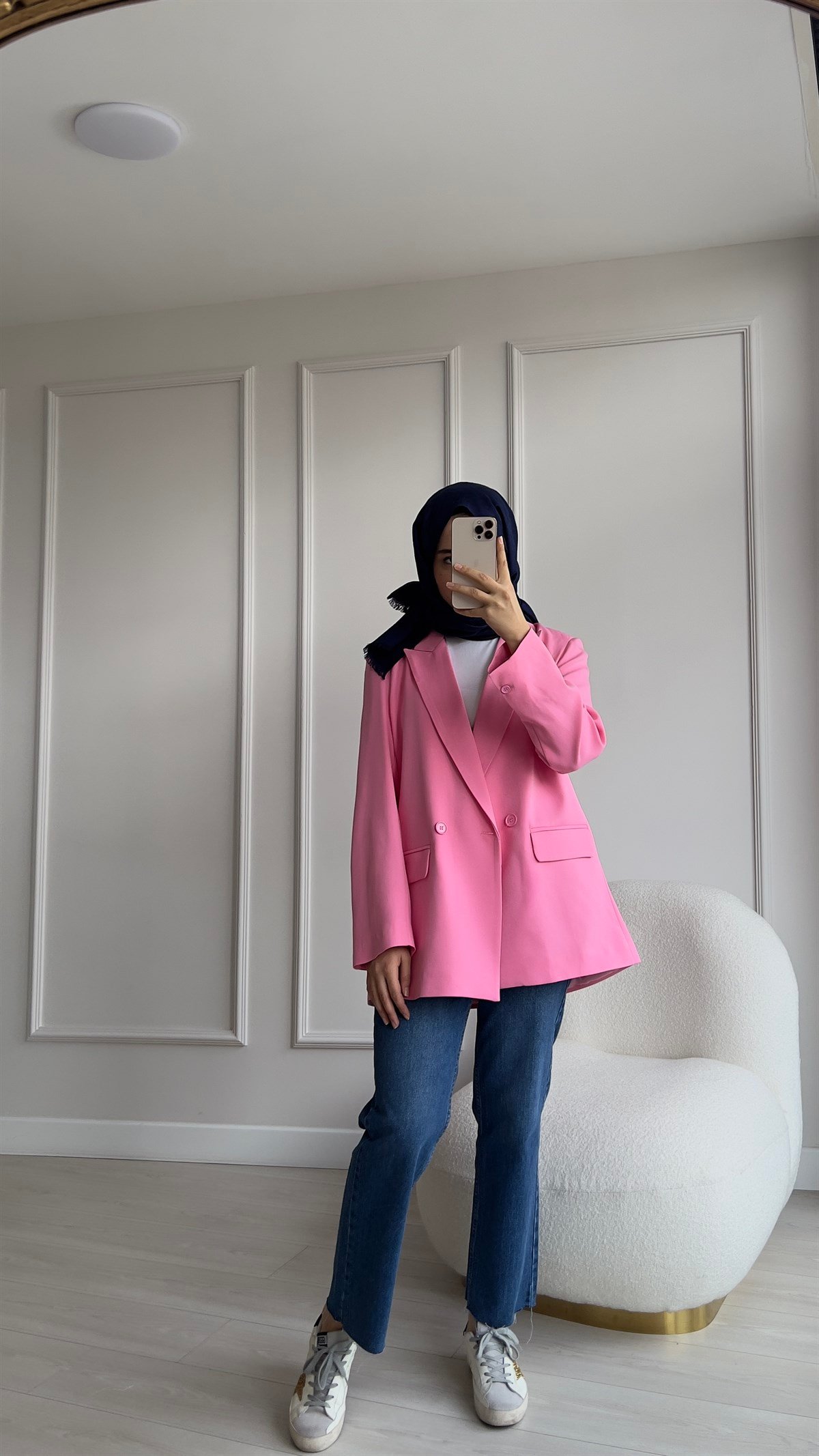 Tek Düğmeli Blazer Ceket 