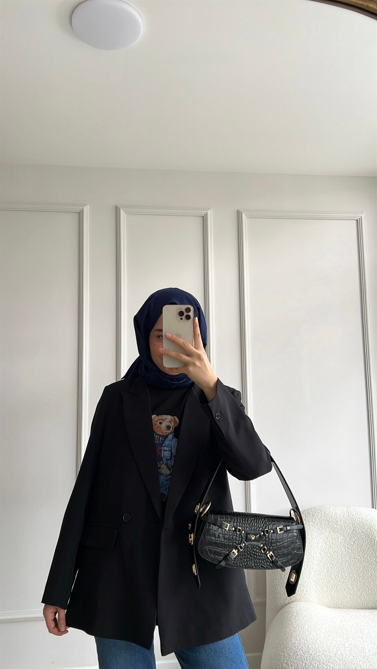Tek Düğmeli Blazer Ceket 