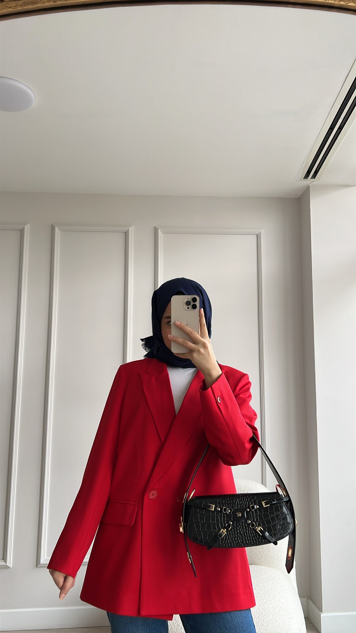 Tek Düğmeli Blazer Ceket 