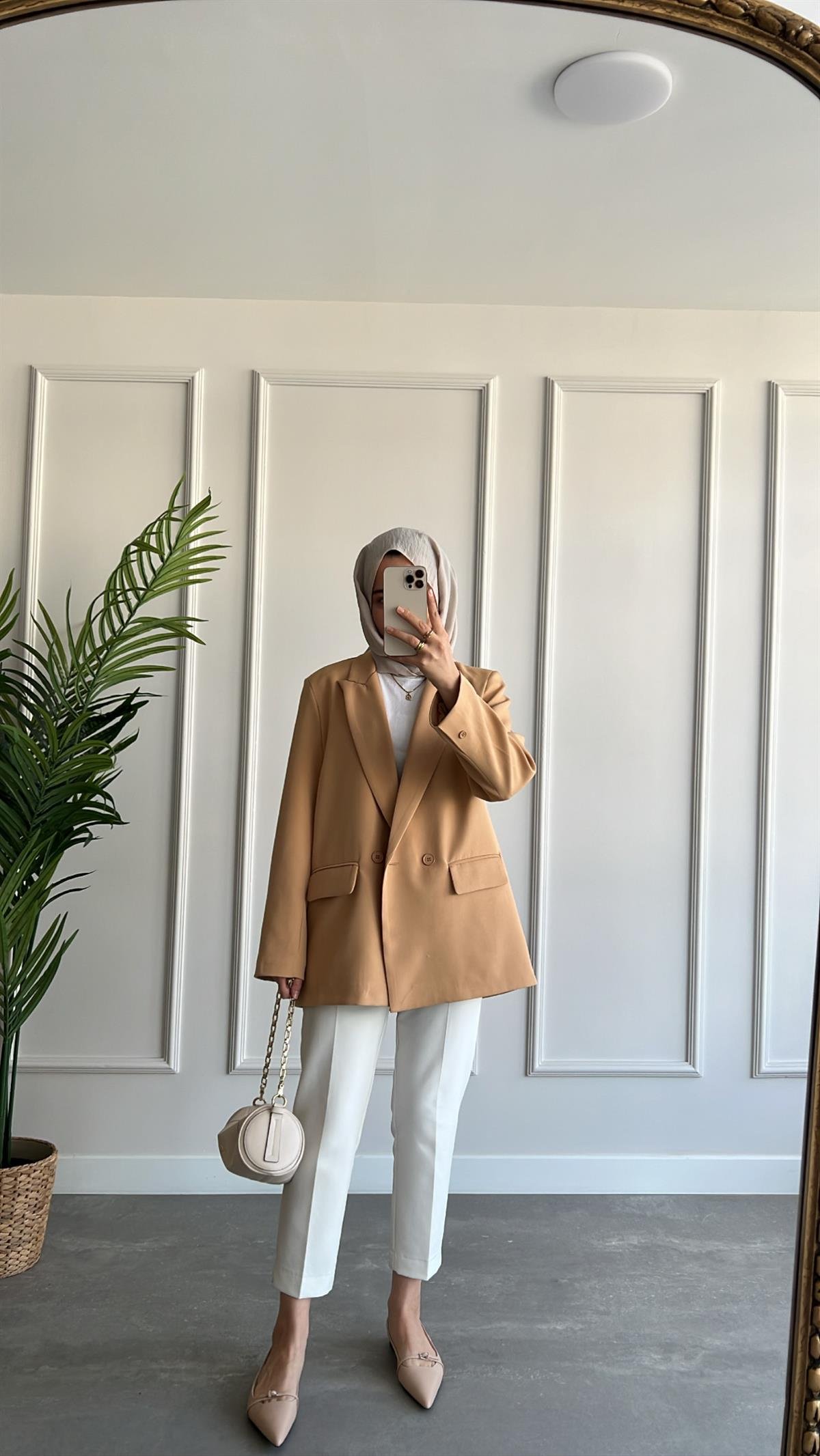 Tek Düğmeli Blazer Ceket 