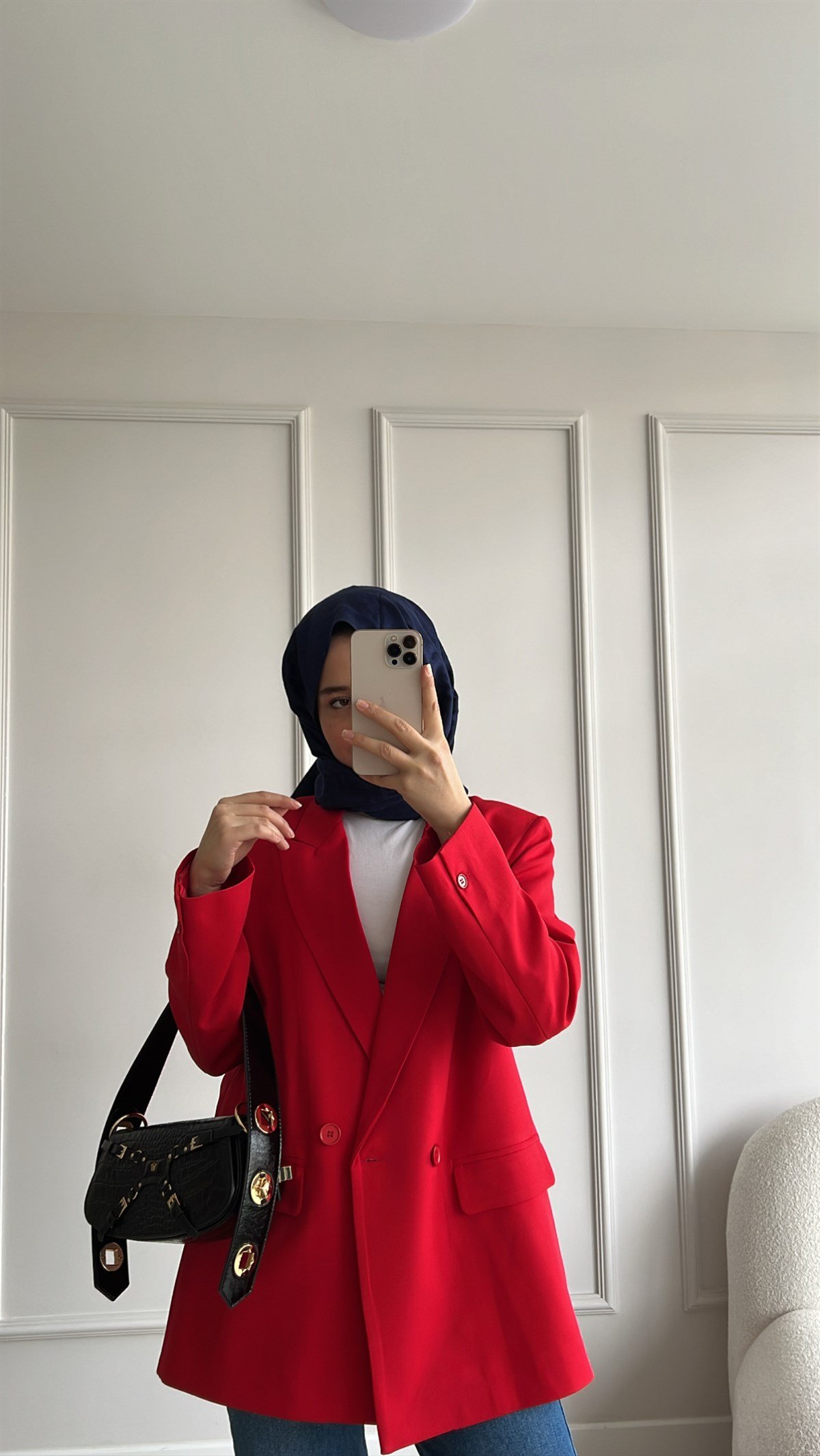 Tek Düğmeli Blazer Ceket 
