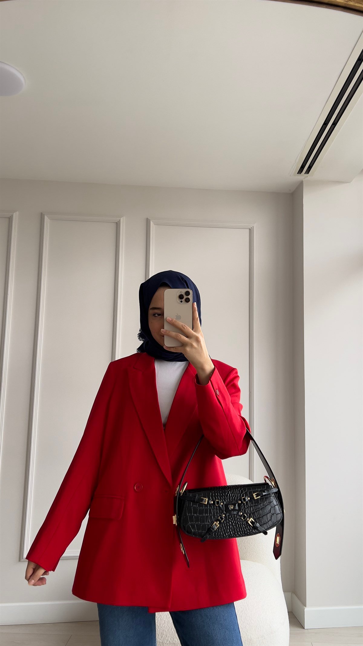 Tek Düğmeli Blazer Ceket 