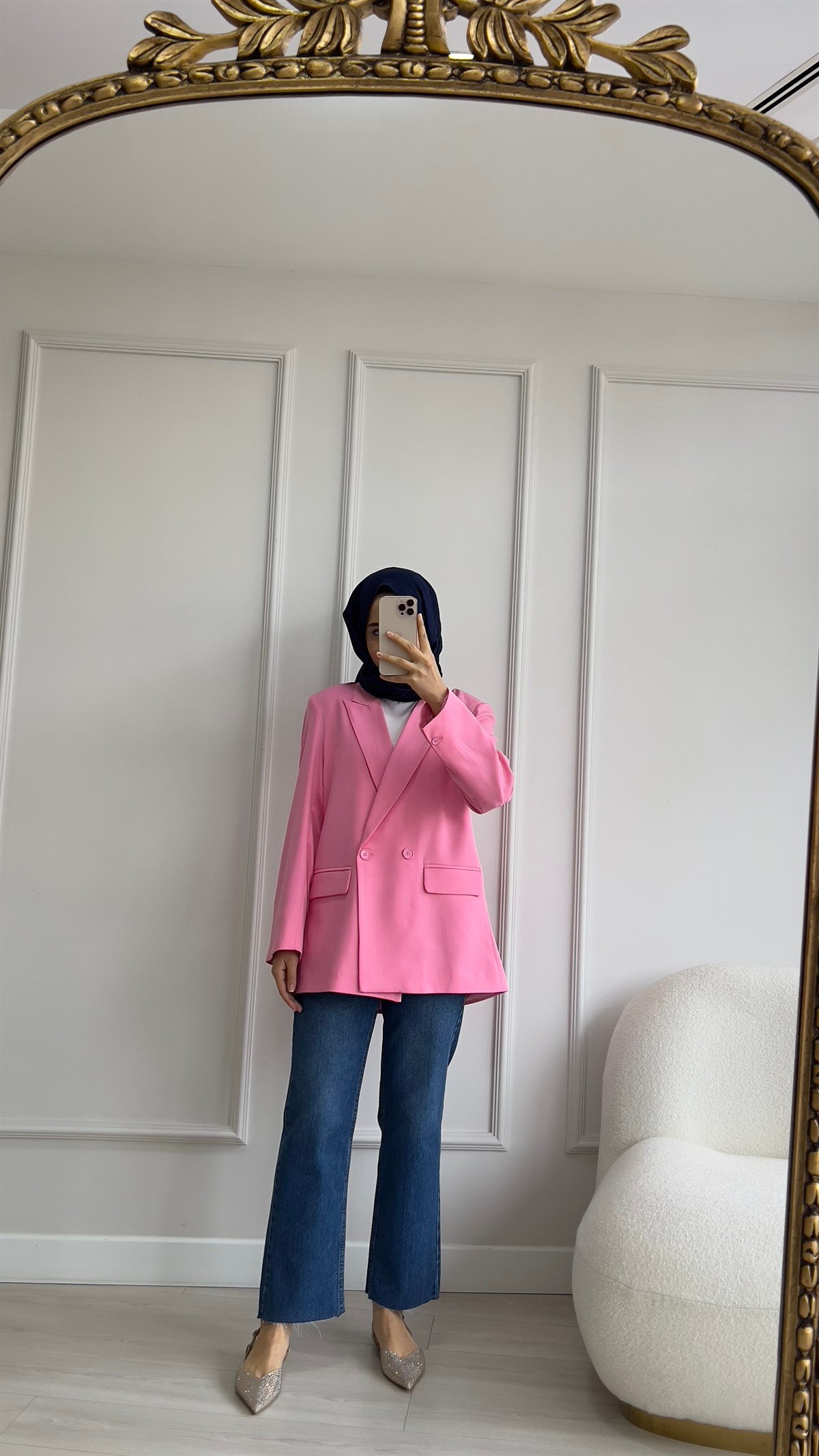 Tek Düğmeli Blazer Ceket 