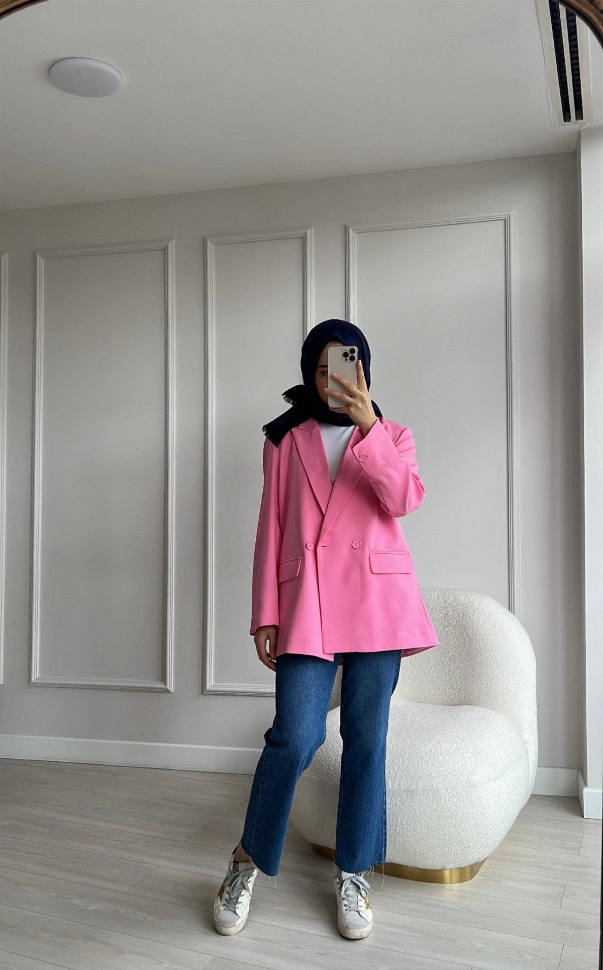 Tek Düğmeli Blazer Ceket 