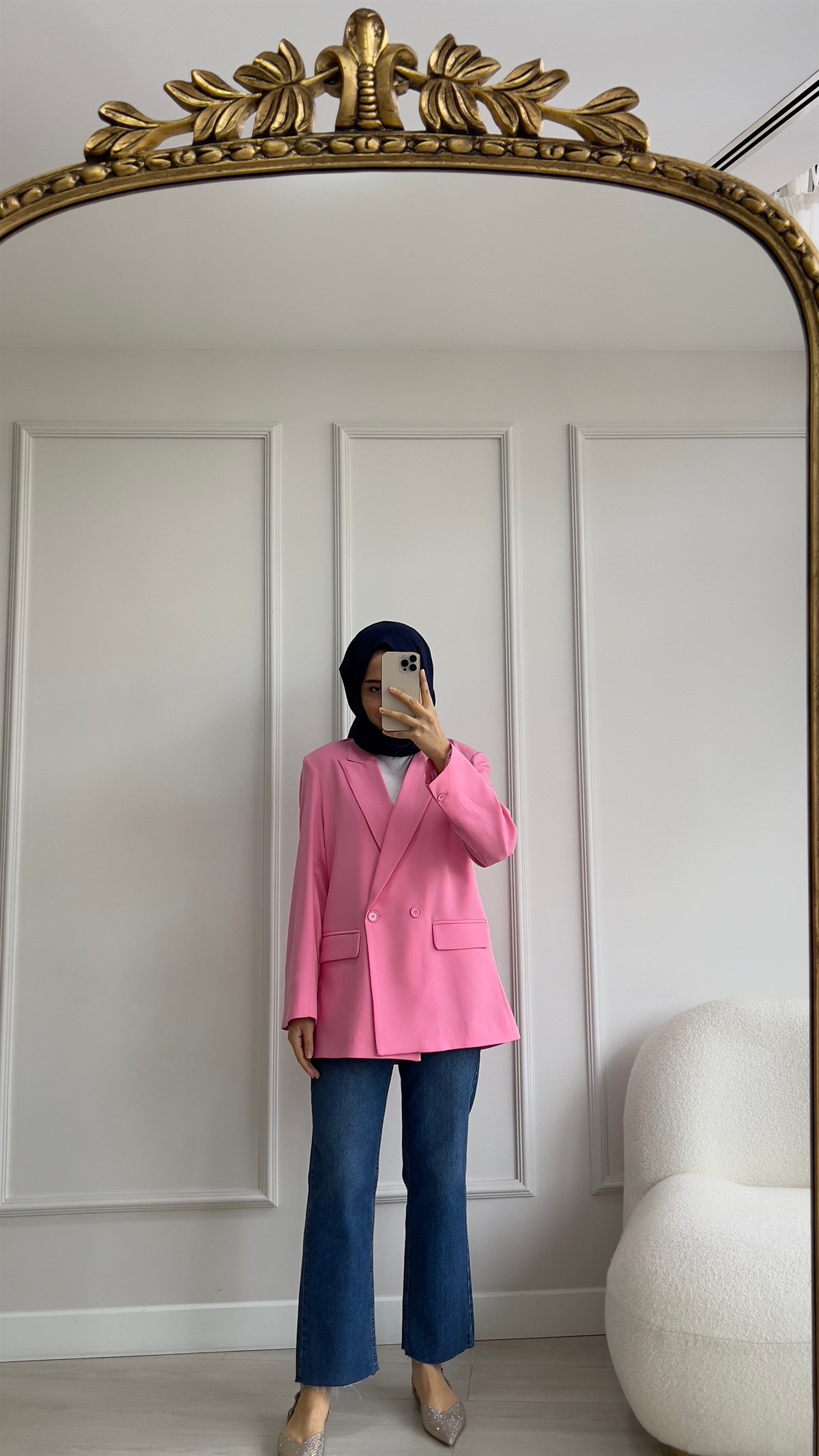 Tek Düğmeli Blazer Ceket 