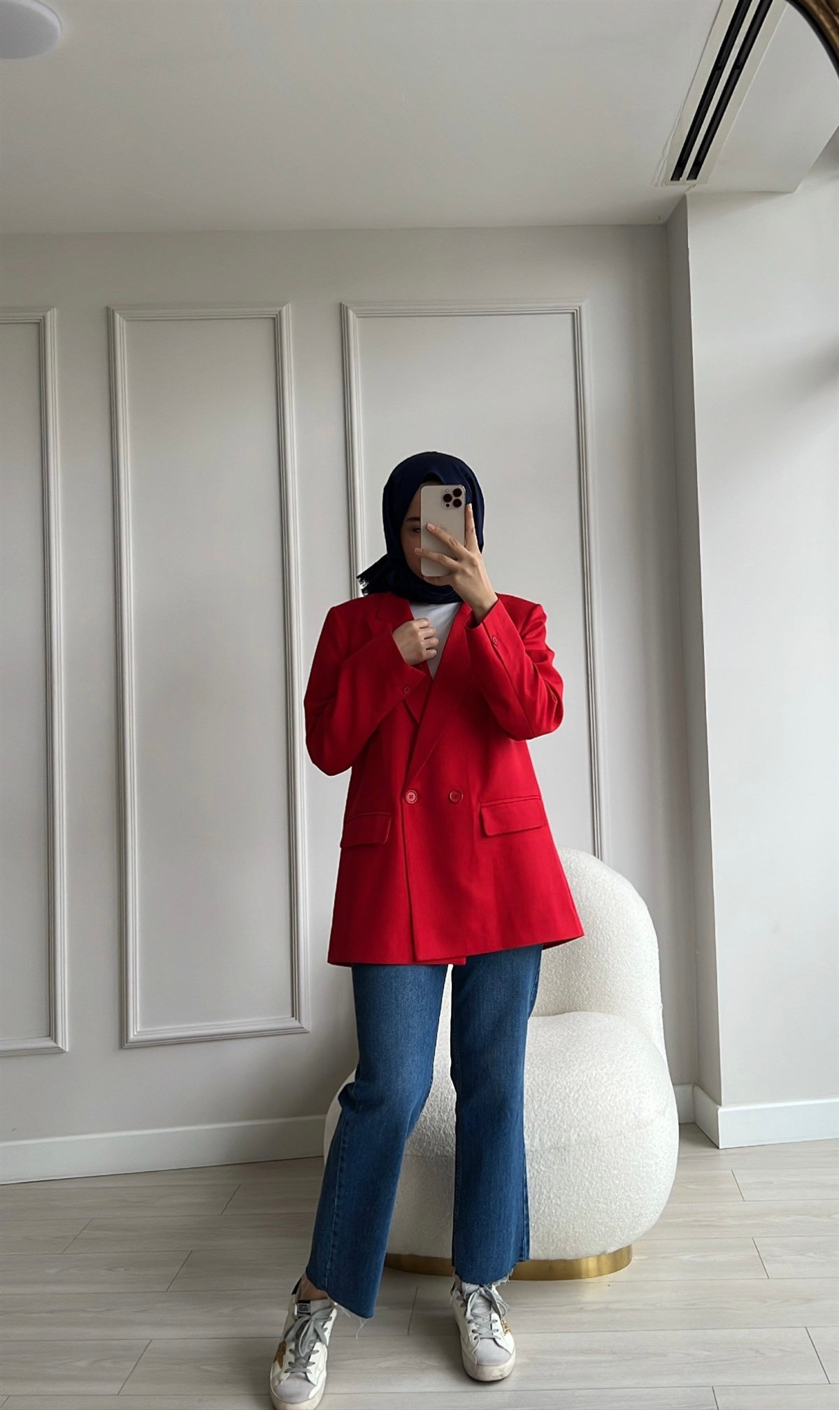 Tek Düğmeli Blazer Ceket 