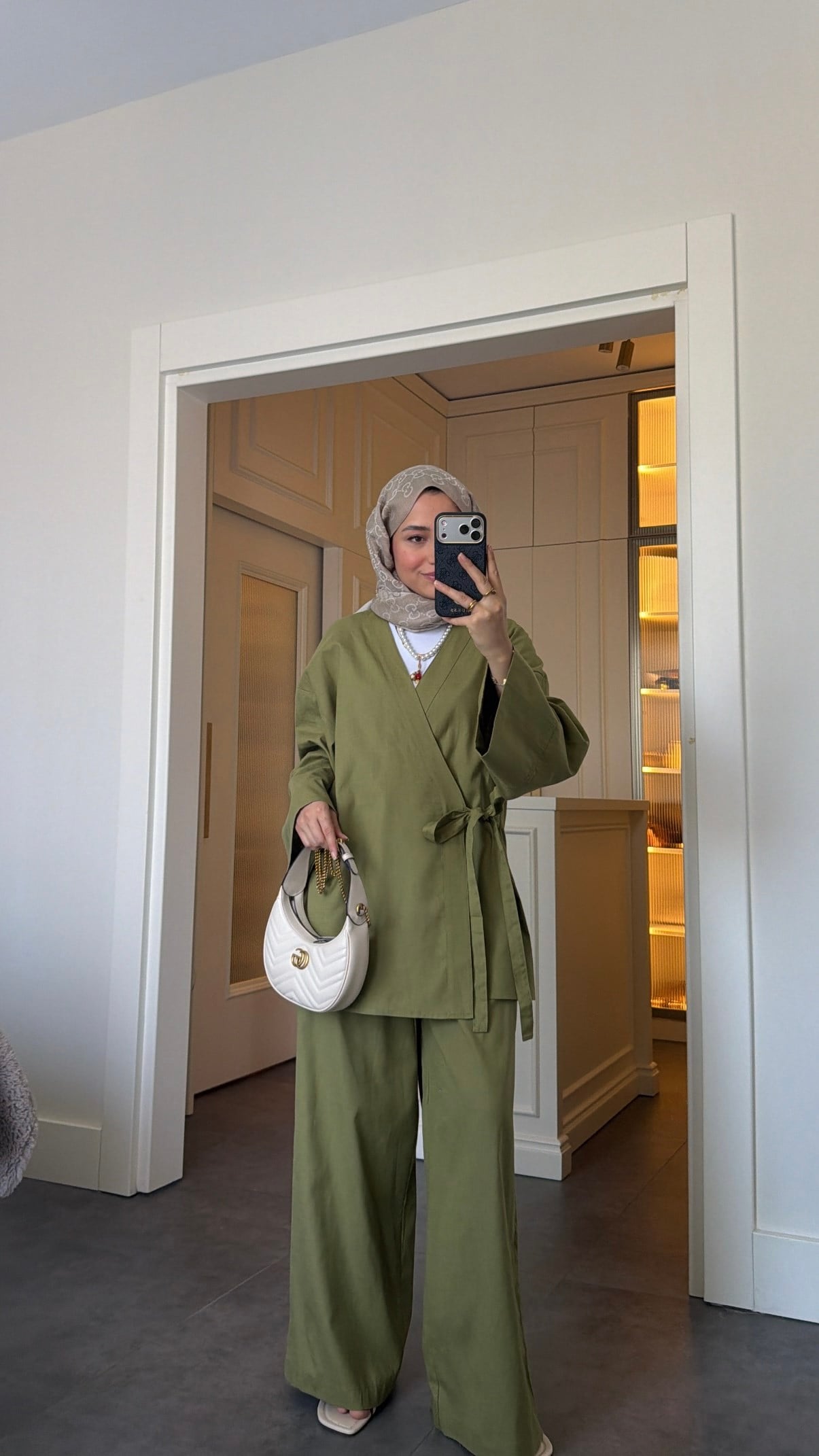 Yandan Bağlamalı Takım Olive