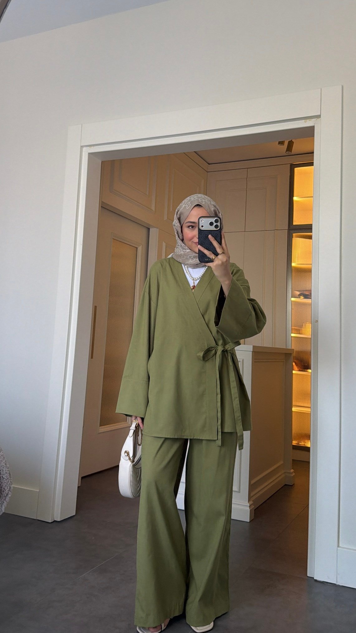 Yandan Bağlamalı Takım Olive