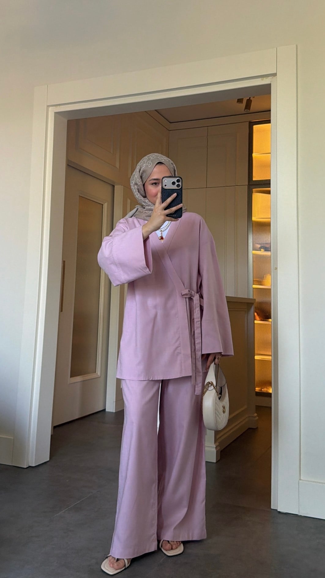 Yandan Bağlamalı Takım Pembe