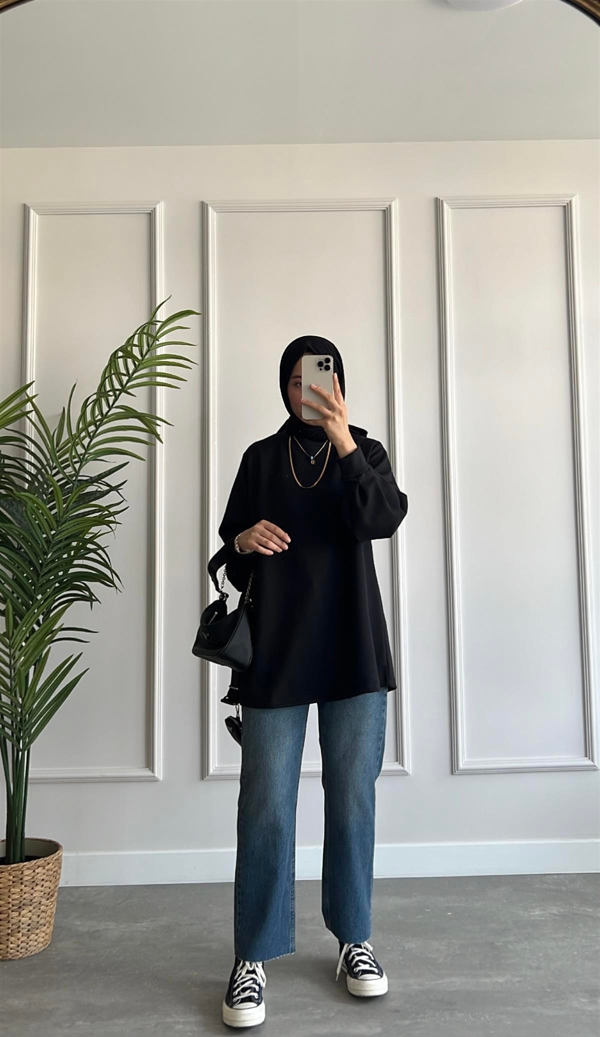 Zara Model Straight Yüksek Bel Jean