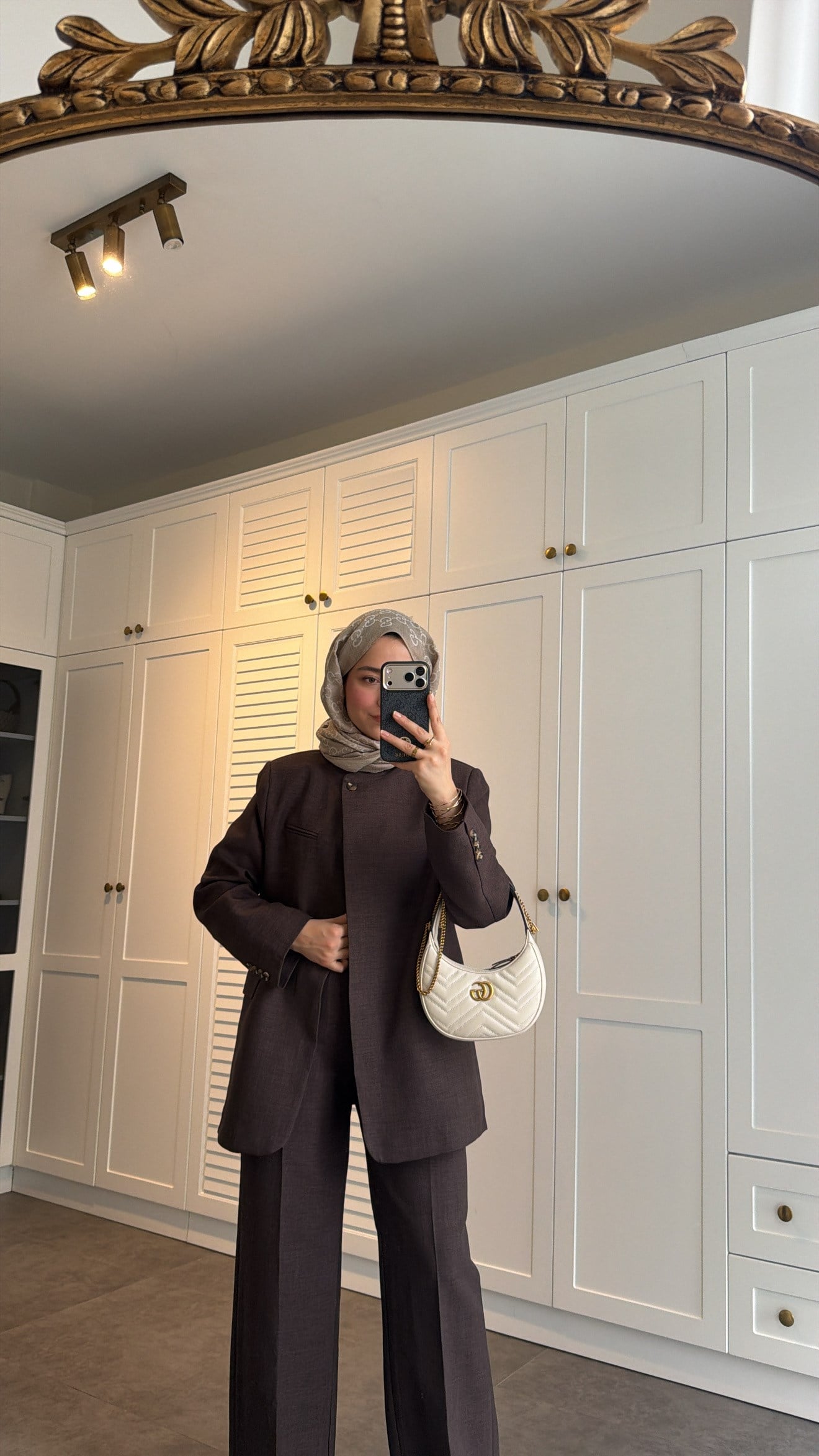 Zr Model Blazer Ceket Takım Kahve