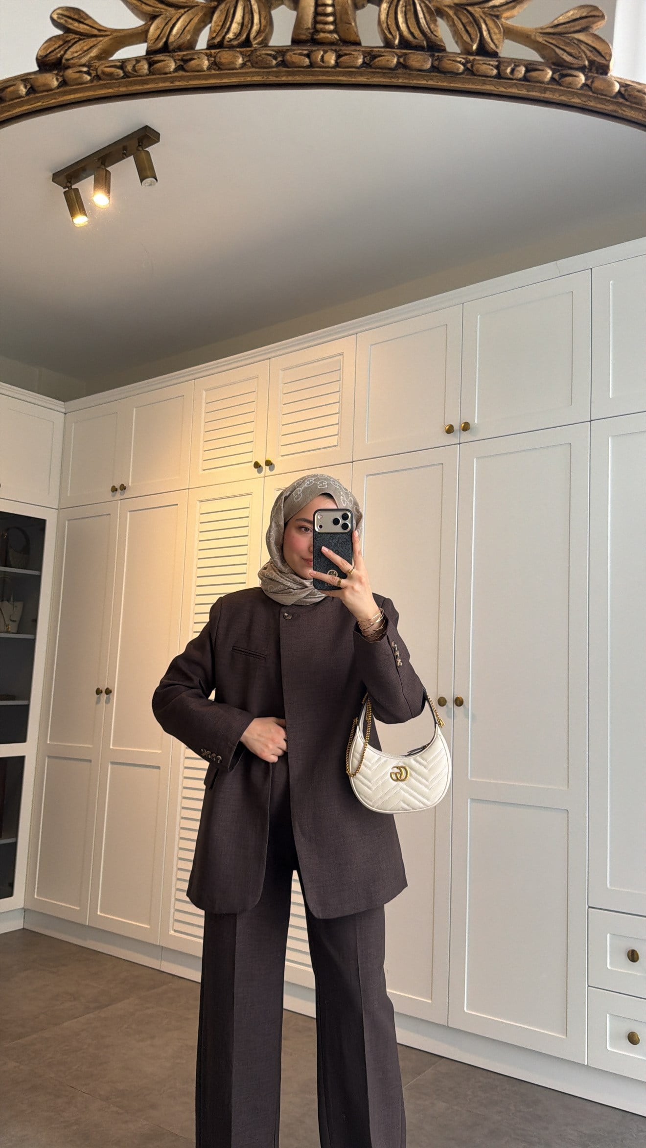 Zr Model Blazer Ceket Takım Kahve