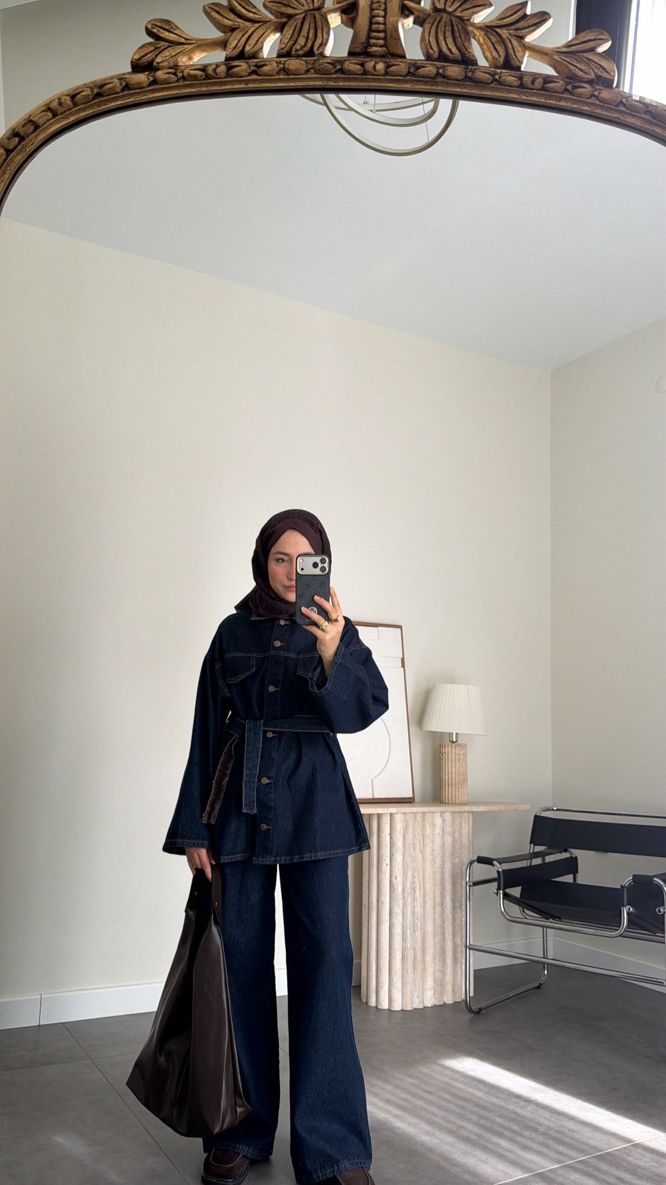 Zr Model Denim Pantolon Takım