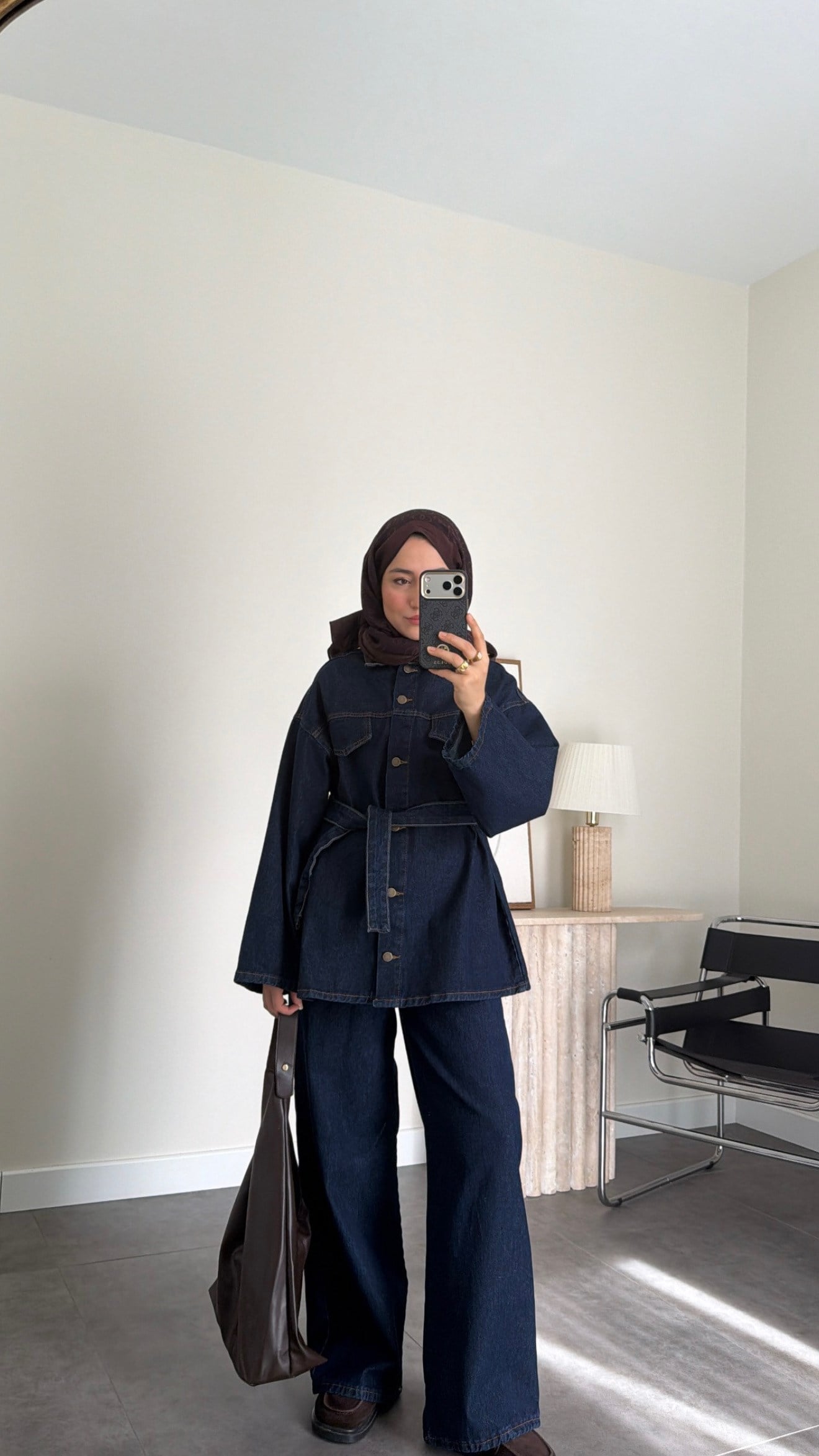 Zr Model Denim Pantolon Takım