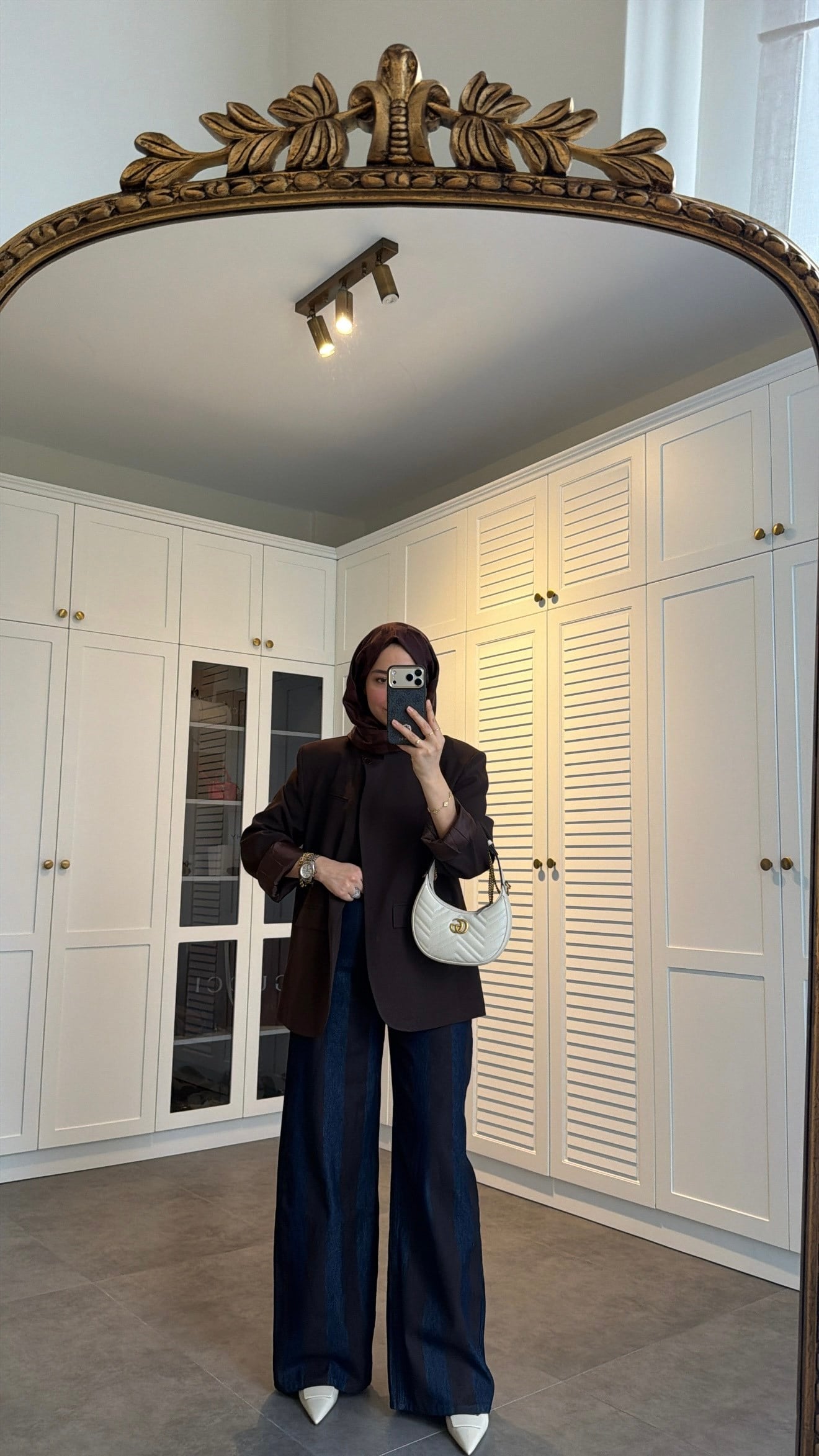 Zra Model Çizgili Palazzo Jean