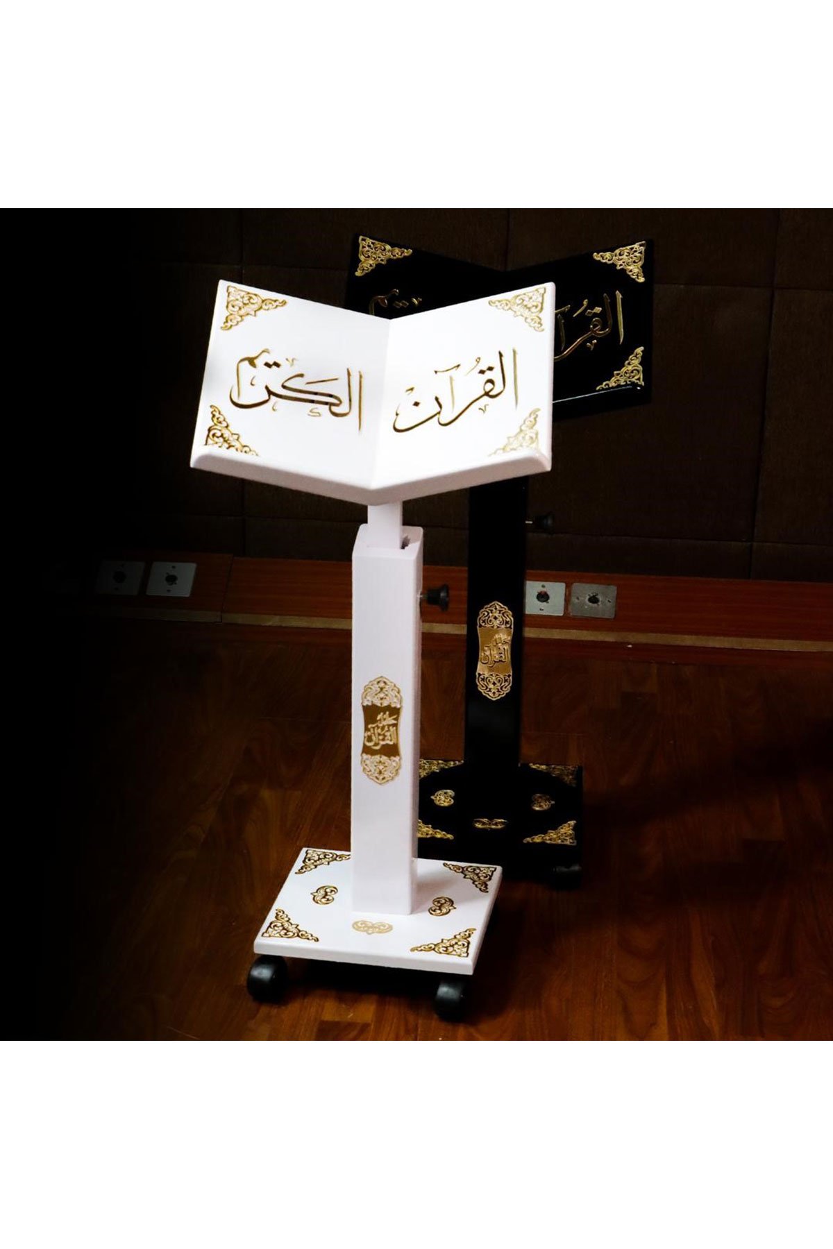  Ahşap Asansörlü Rahle Cami Boy 55X110CmRahleKur'an-ı Kerim