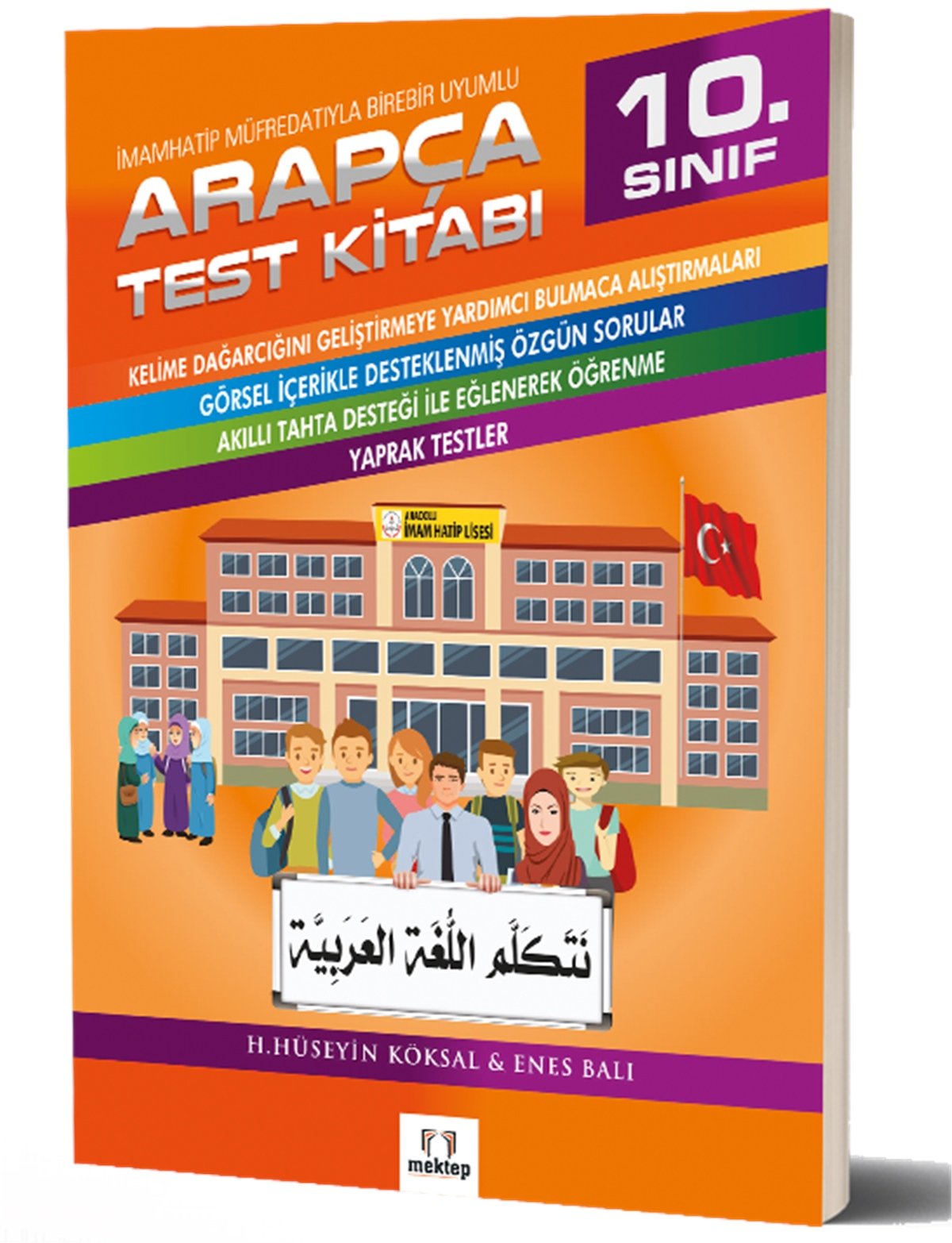 10.Sınıf Arapça Test KitabıMektep YayınlarıArapça Dil Öğretimi