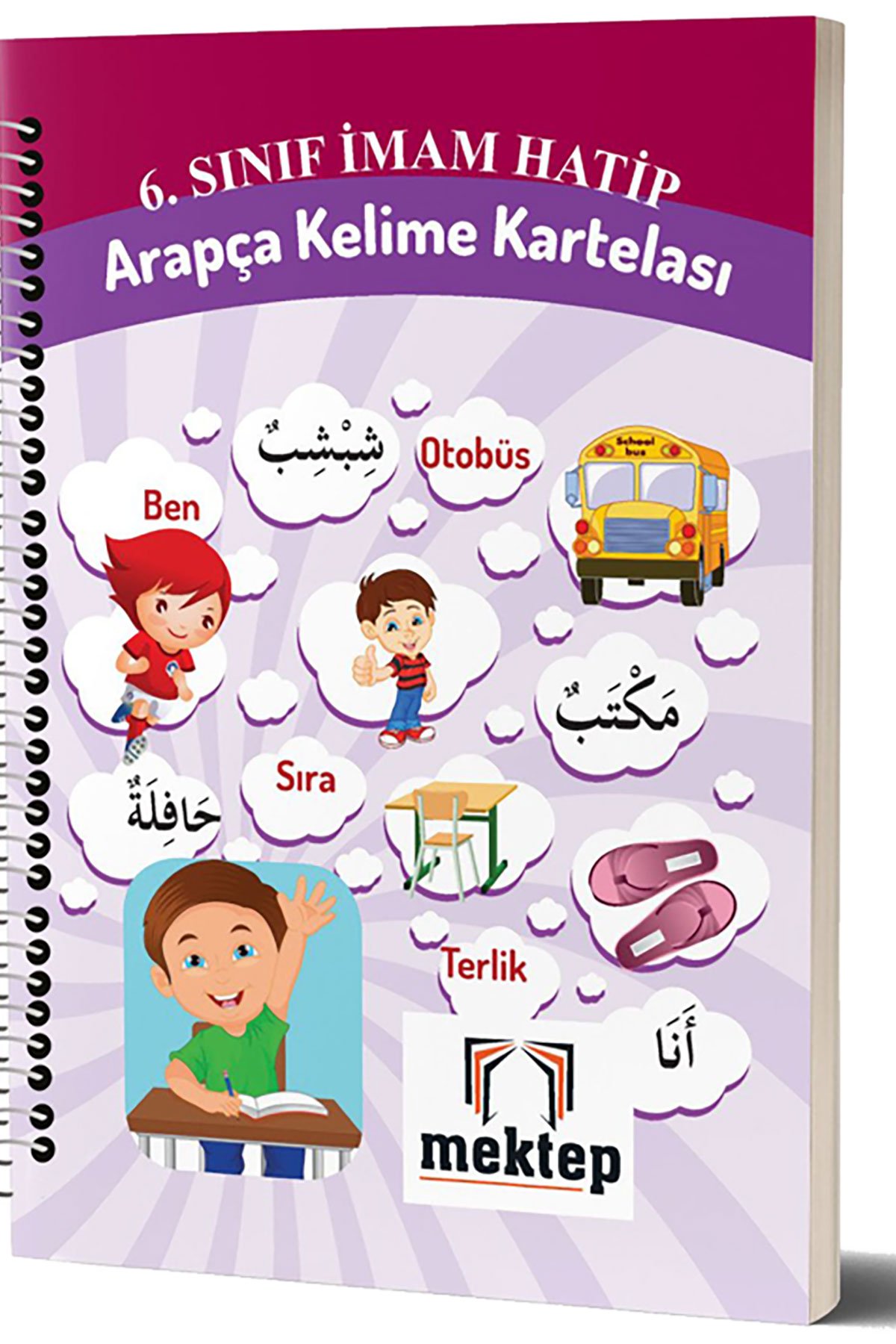 Arapça 6.Sınıf Kelime KartelasıMektep YayınlarıDers Kitapları