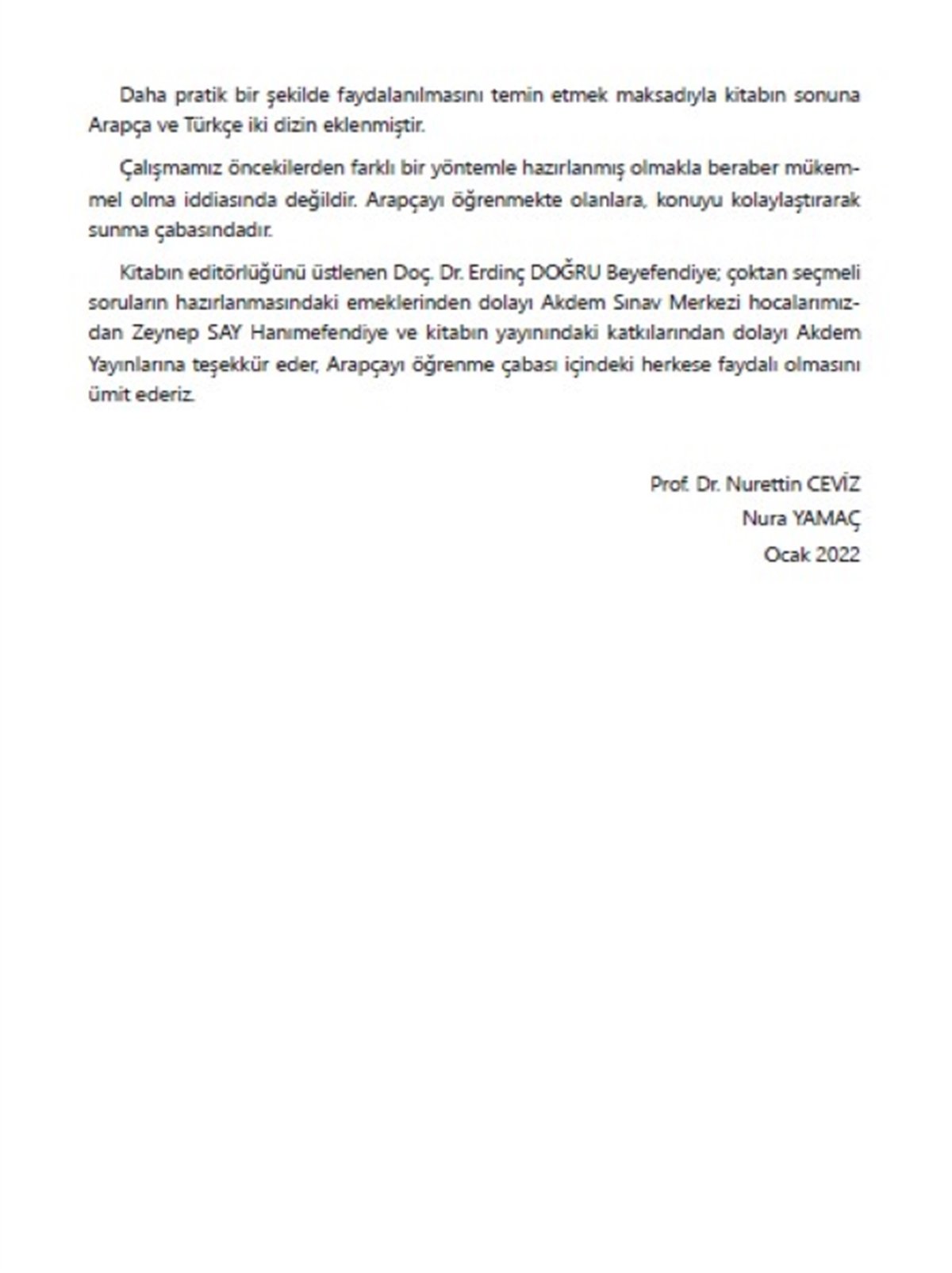 Arapçada Edatlar ve BağlaçlarAkdem YayınlarıMuhtelif Ürünler