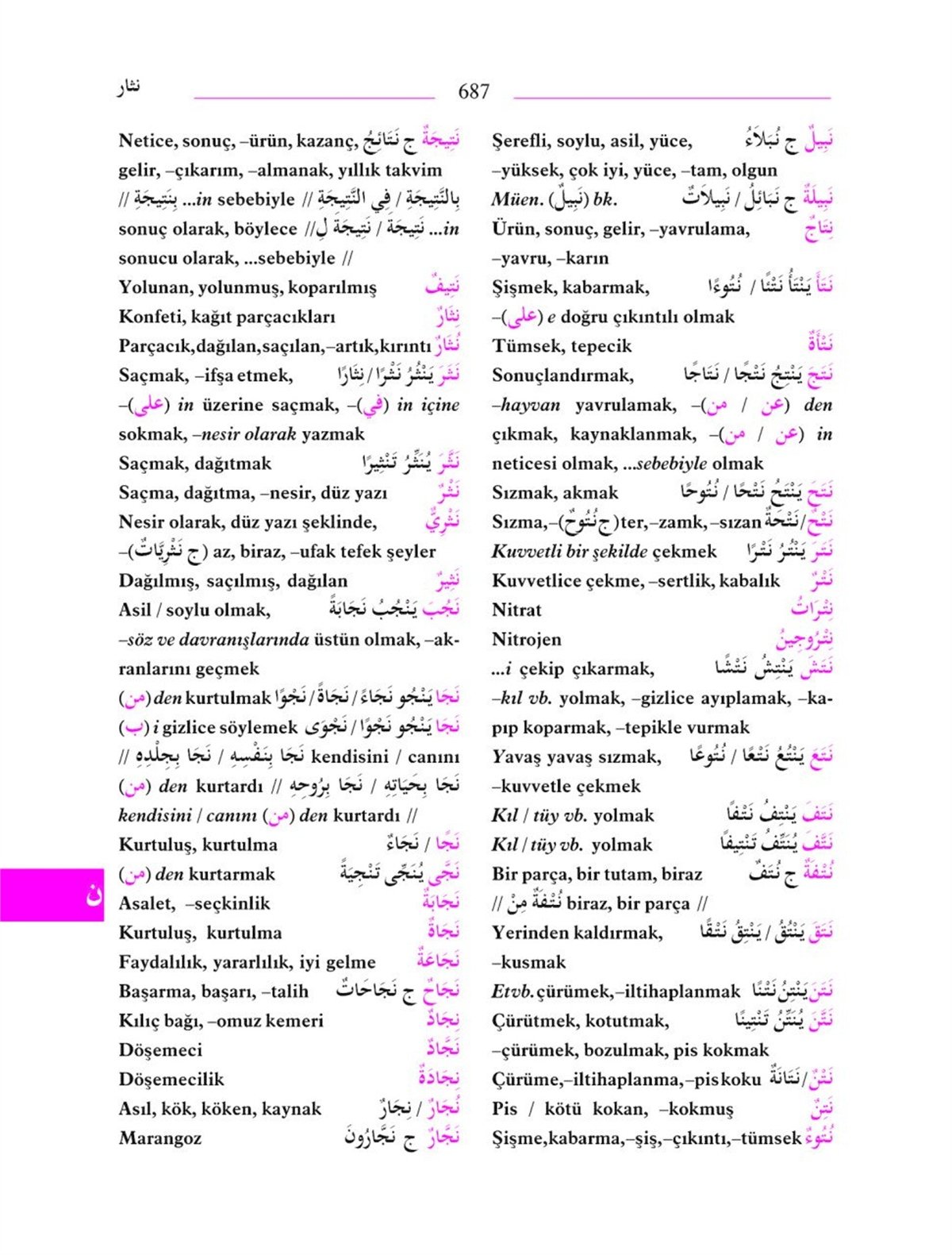 Arapça/Türkçe Öğrenci SözlükMektep YayınlarıArapça Dil Öğretimi