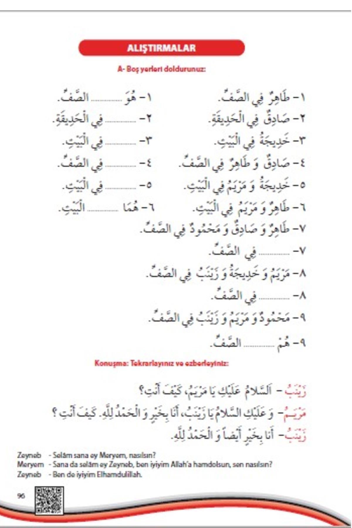 Arapçayı Öğreten KitapAkdem YayınlarıArapça Dil Öğretimi