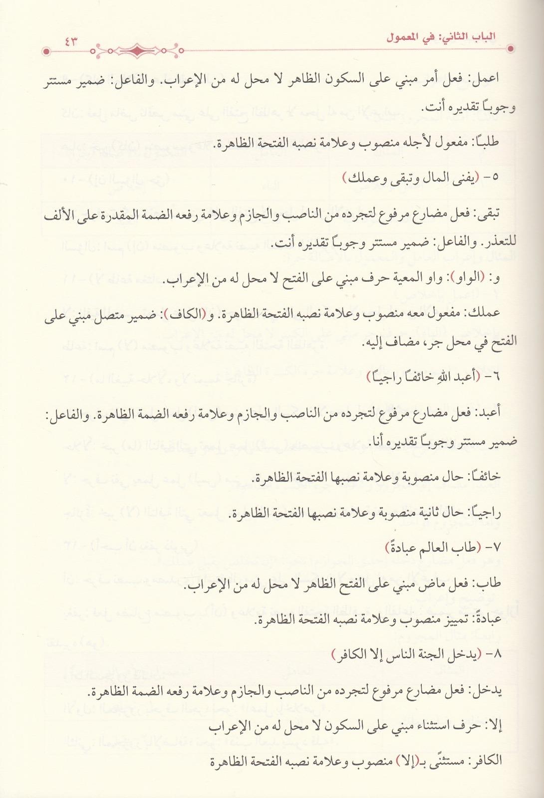 Avamilan Birgivi Cürcani Zuruf İrabMaruf YayıneviArapça Dil Öğretimi