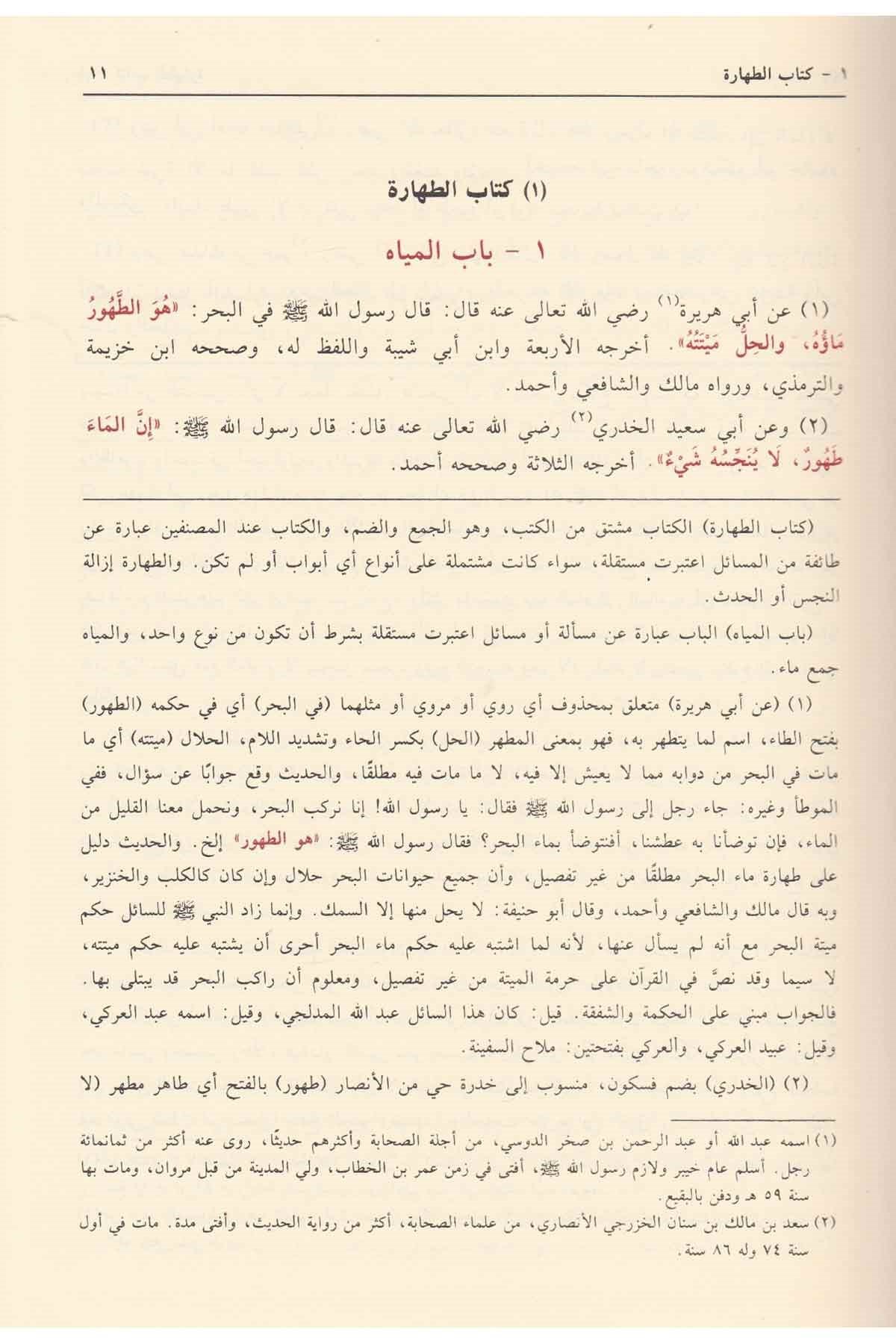 بلوغ المرامDar'ül FeyhaFıkıh