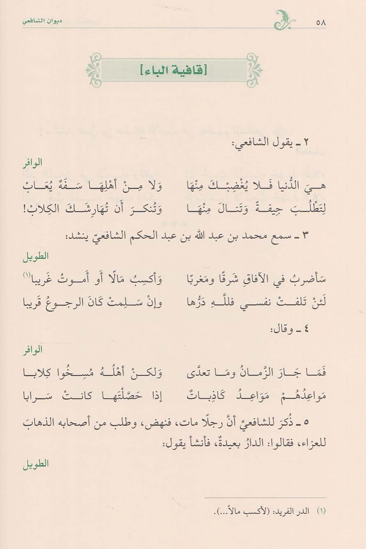 Divanu Şafi | ديوان الشافعيDar'ül KalemBelegat